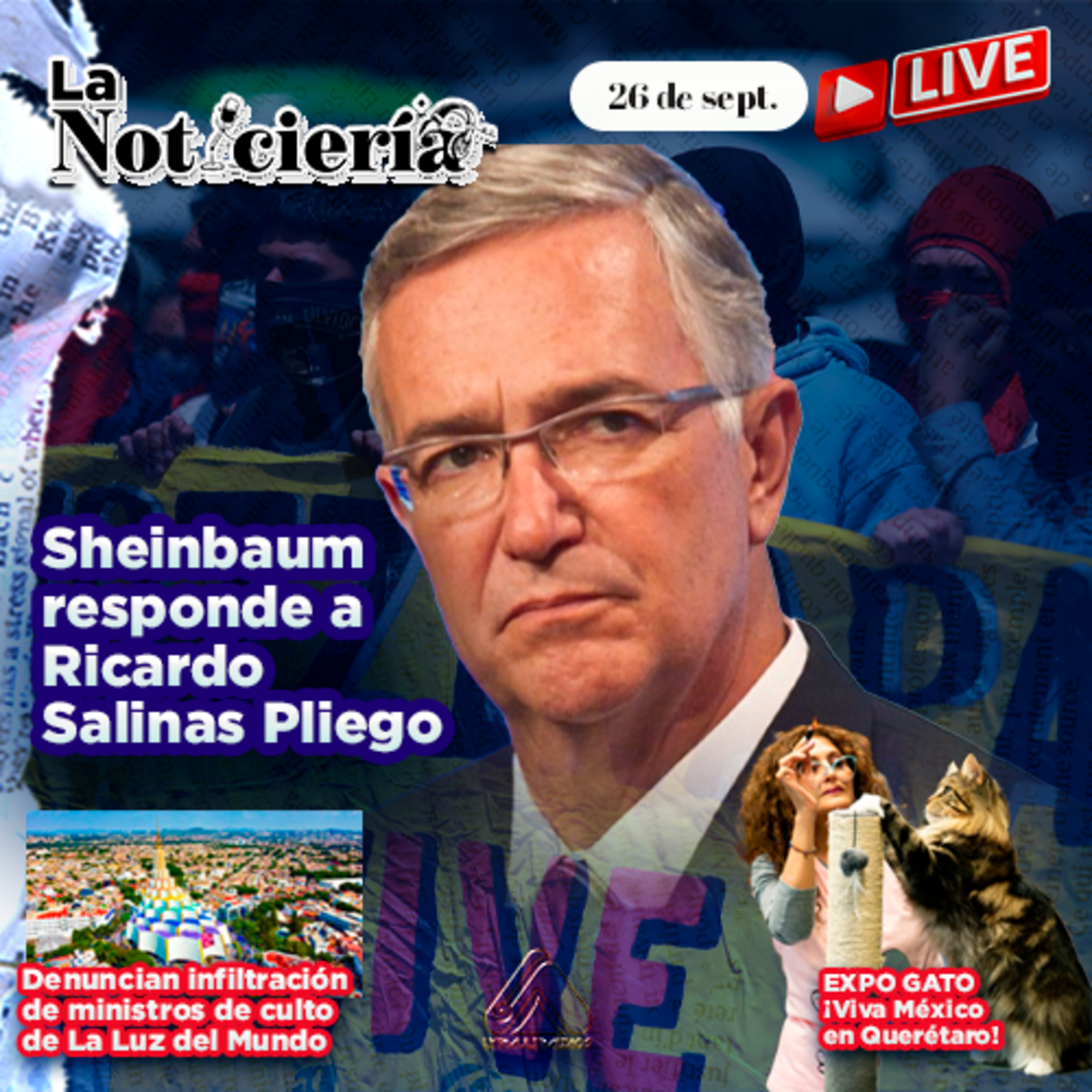 Ayotzinapa, Banamex y choque Sheinbaum–Salinas Pliego episode artwork