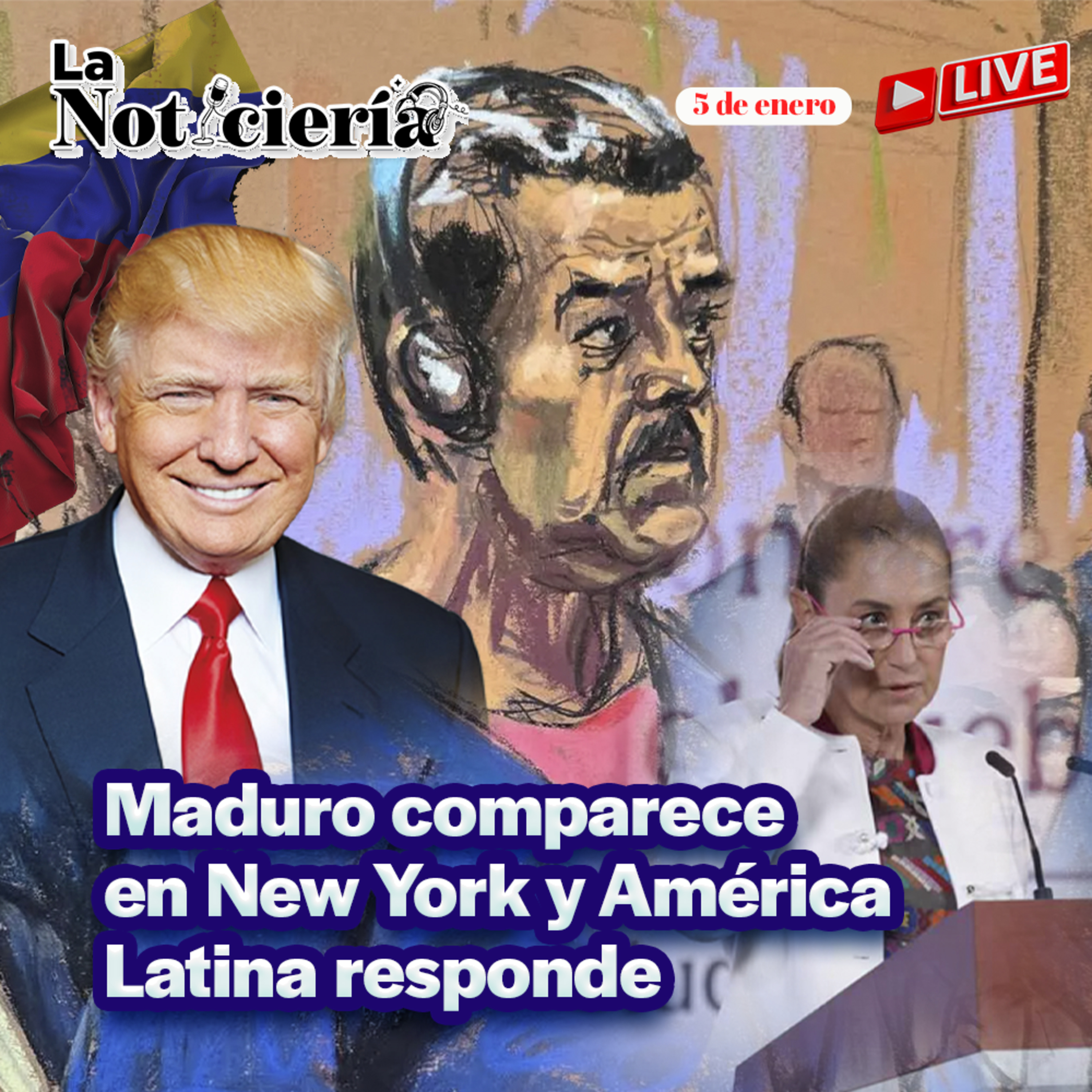 Maduro comparece en Nueva York y América Latina responde | Crisis geopolítica y postura de México episode artwork