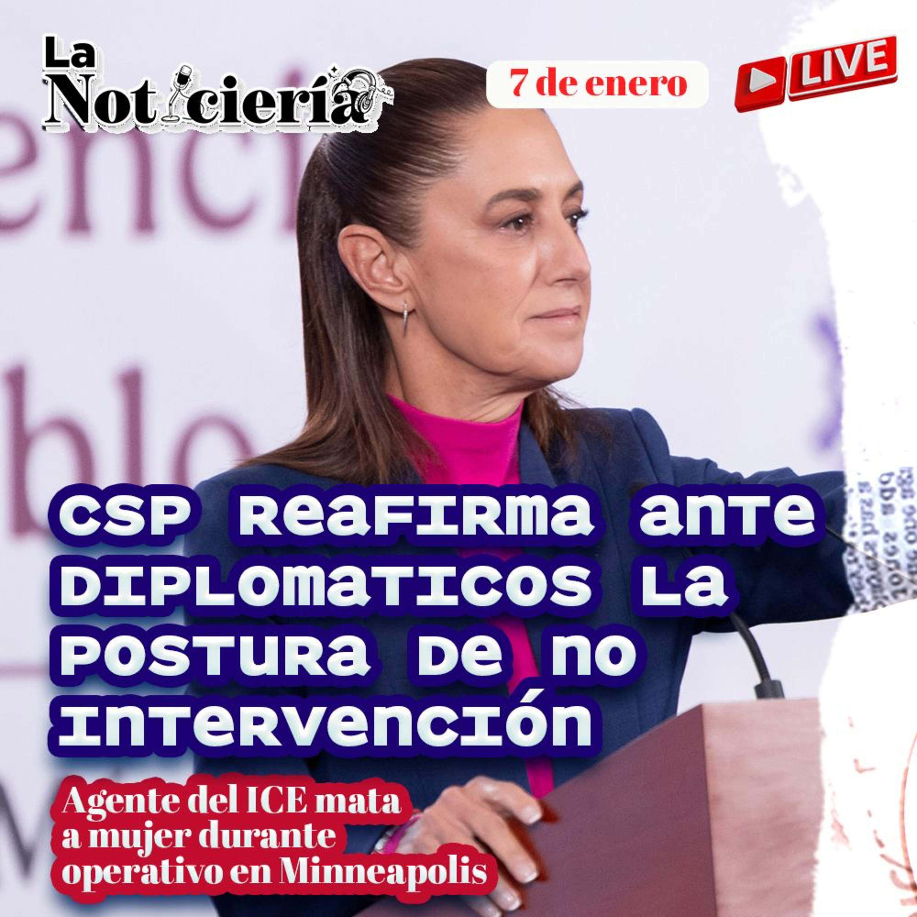  Sheinbaum fija postura ante EU, Corte perfila fallo y sigue la tensión internacional episode artwork