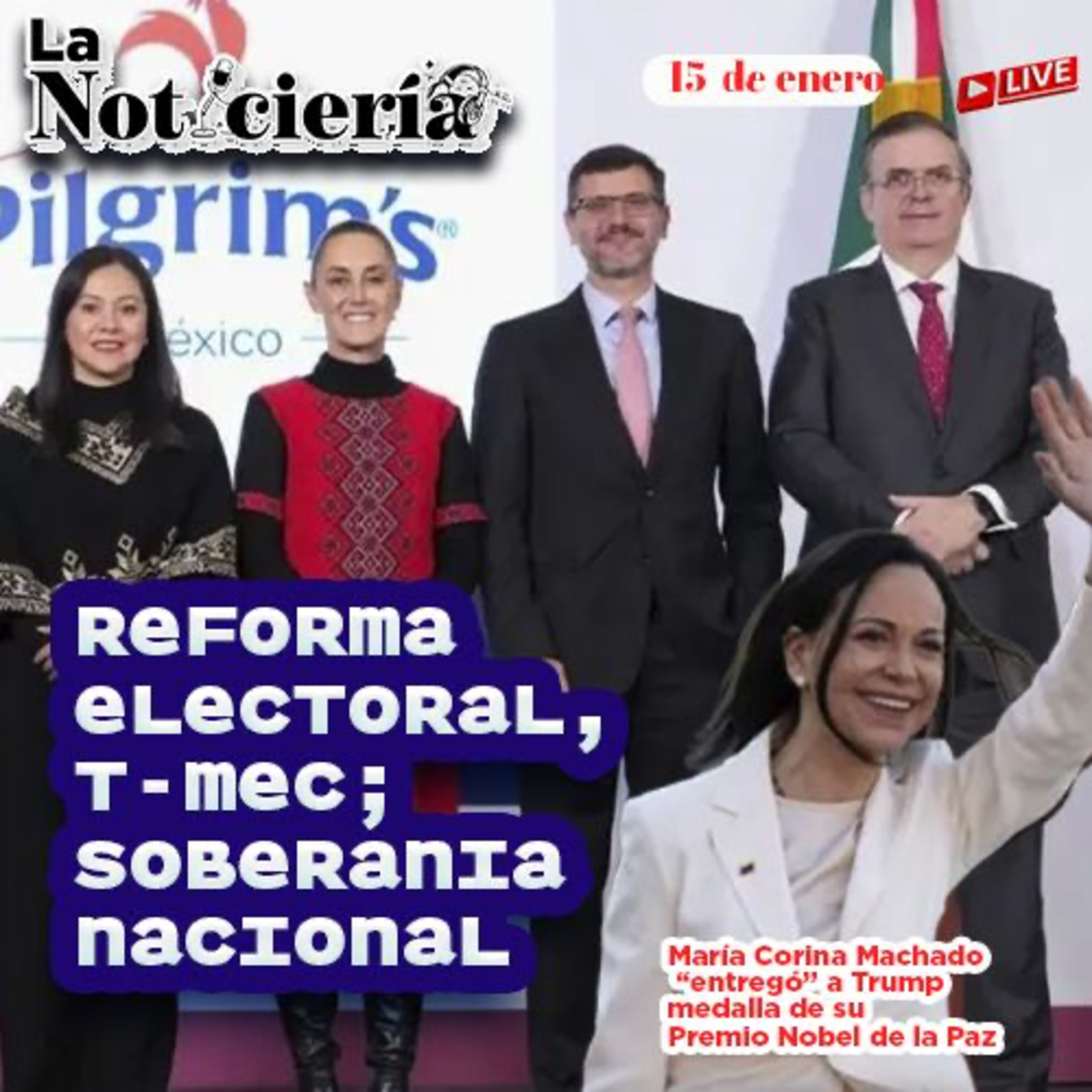 T-MEC, presión de Trump, reforma electoral y soberanía en juego episode artwork