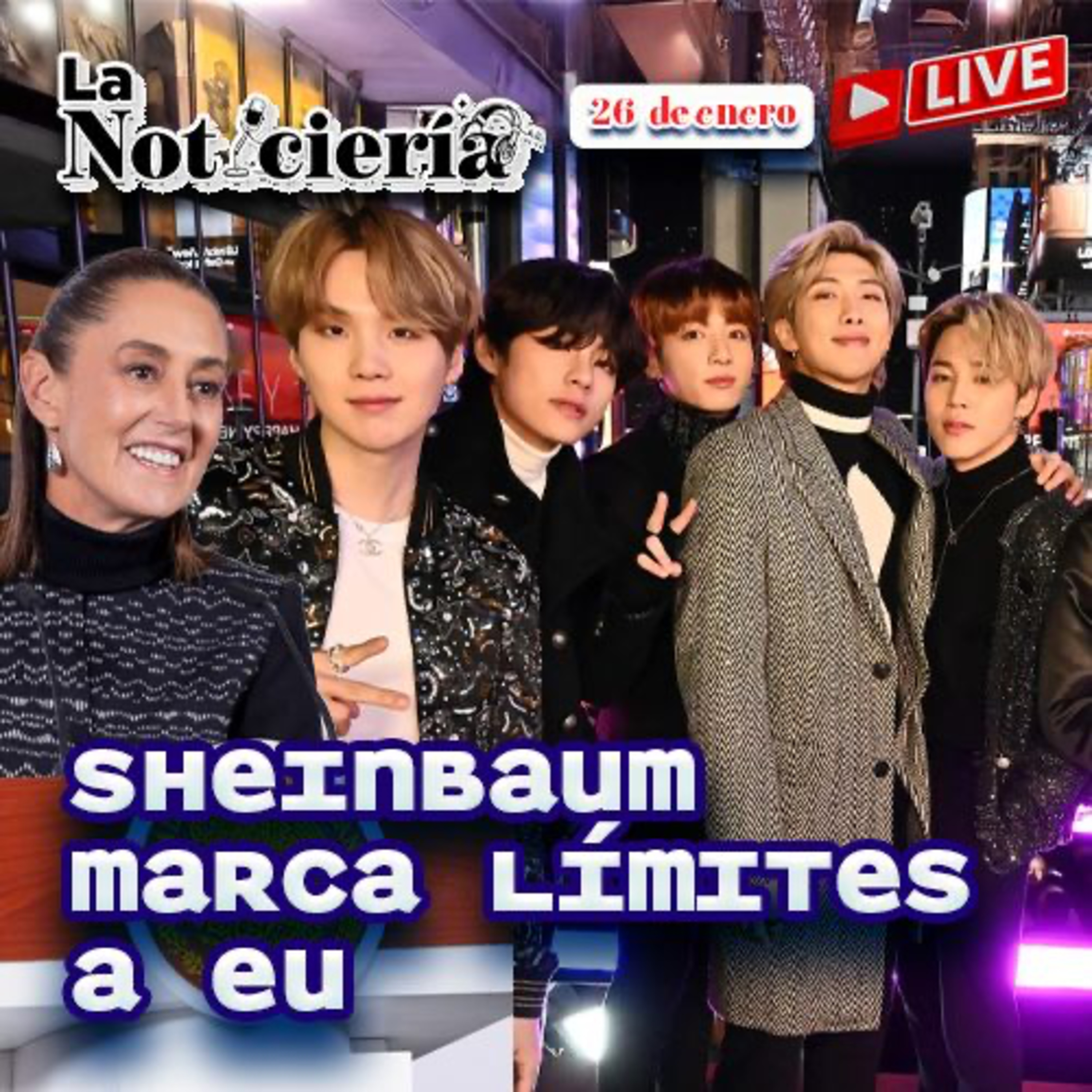 Sheinbaum marca límites a EU, Corte frena lujos y violencia estremece Salamanca episode artwork