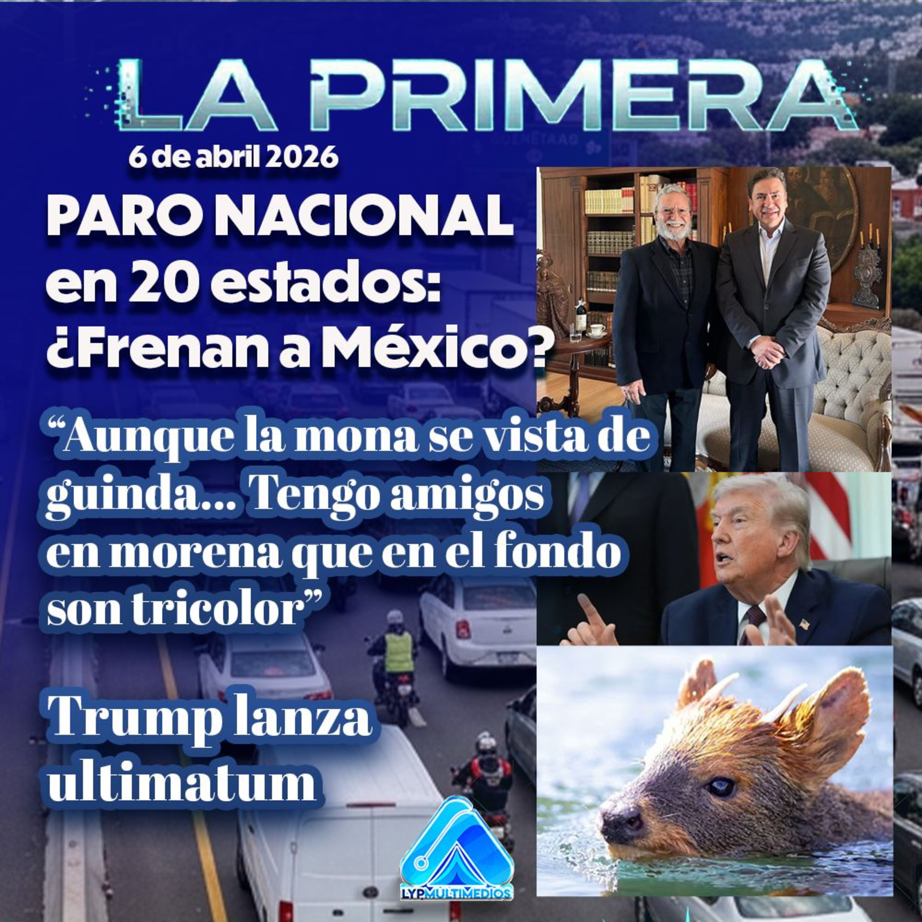 🔥 PARO NACIONAL en 20 estados: ¿Frenan a México? | TRUMP lanza ultimátum a IRÁN episode artwork