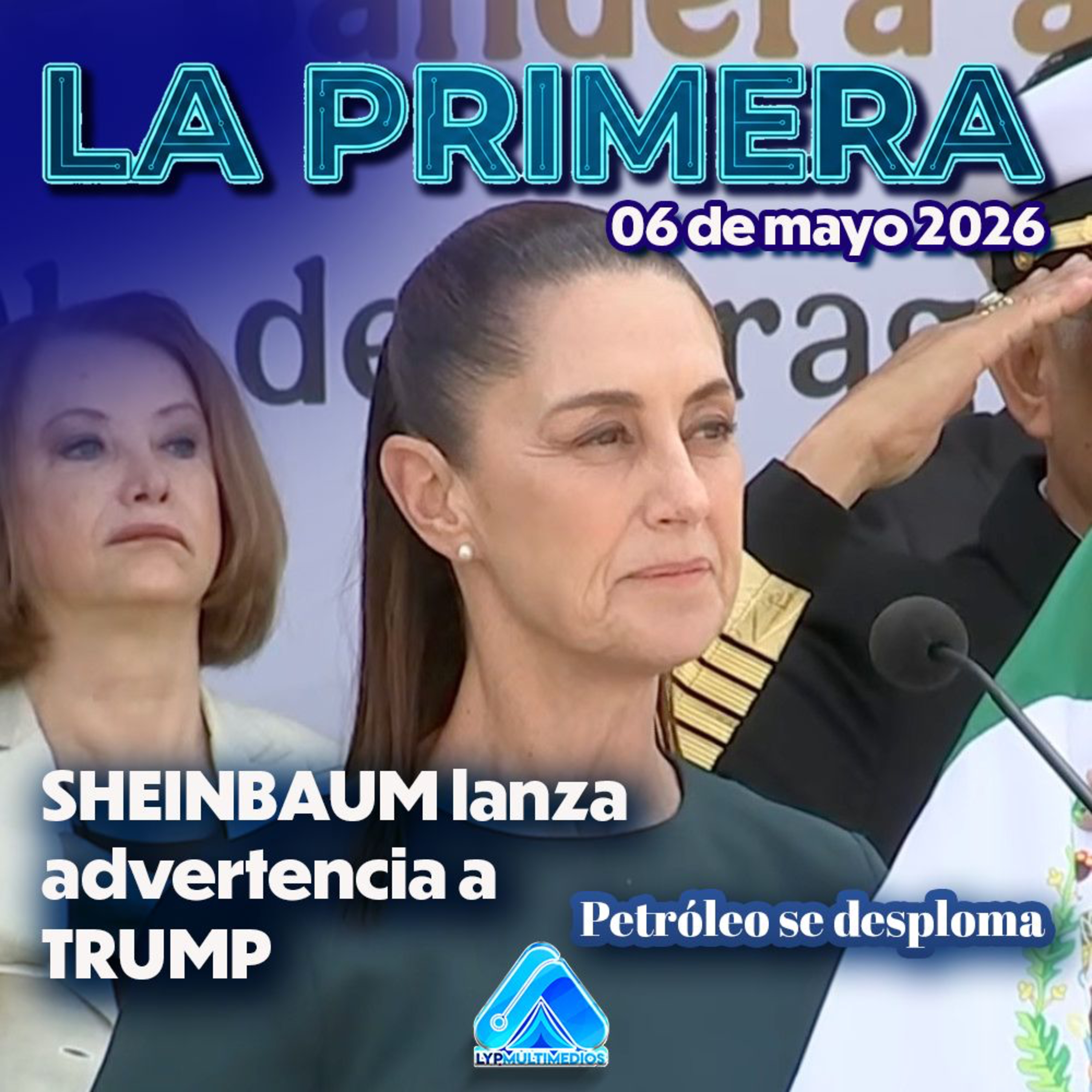 SHEINBAUM lanza advertencia a TRUMP | PETRÓLEO se desploma 10% | Guerra en MICHOACÁN episode artwork