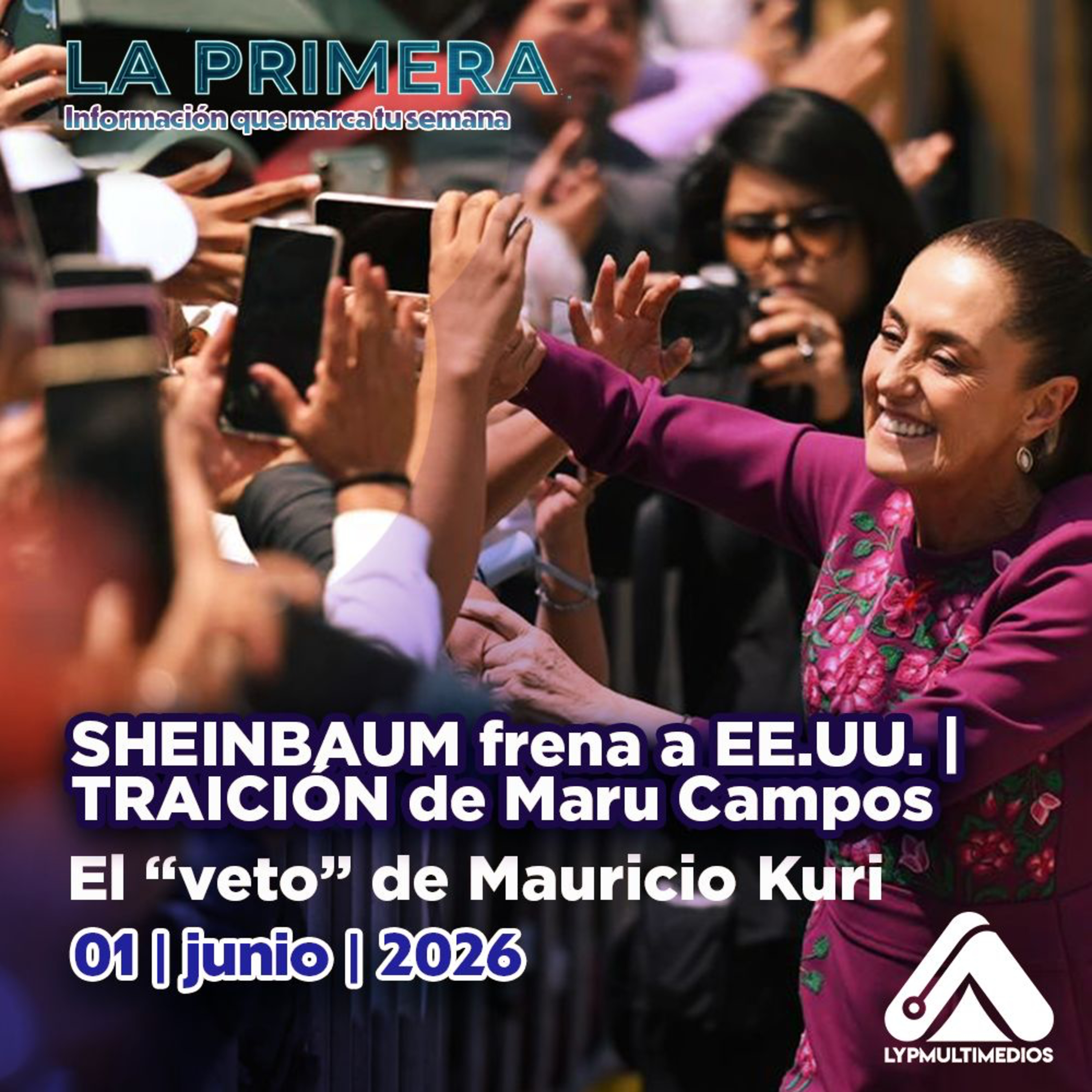 🚨 SHEINBAUM frena a EE.UU. | TRAICIÓN de Maru Campos | El Falso Veto de KURI episode artwork