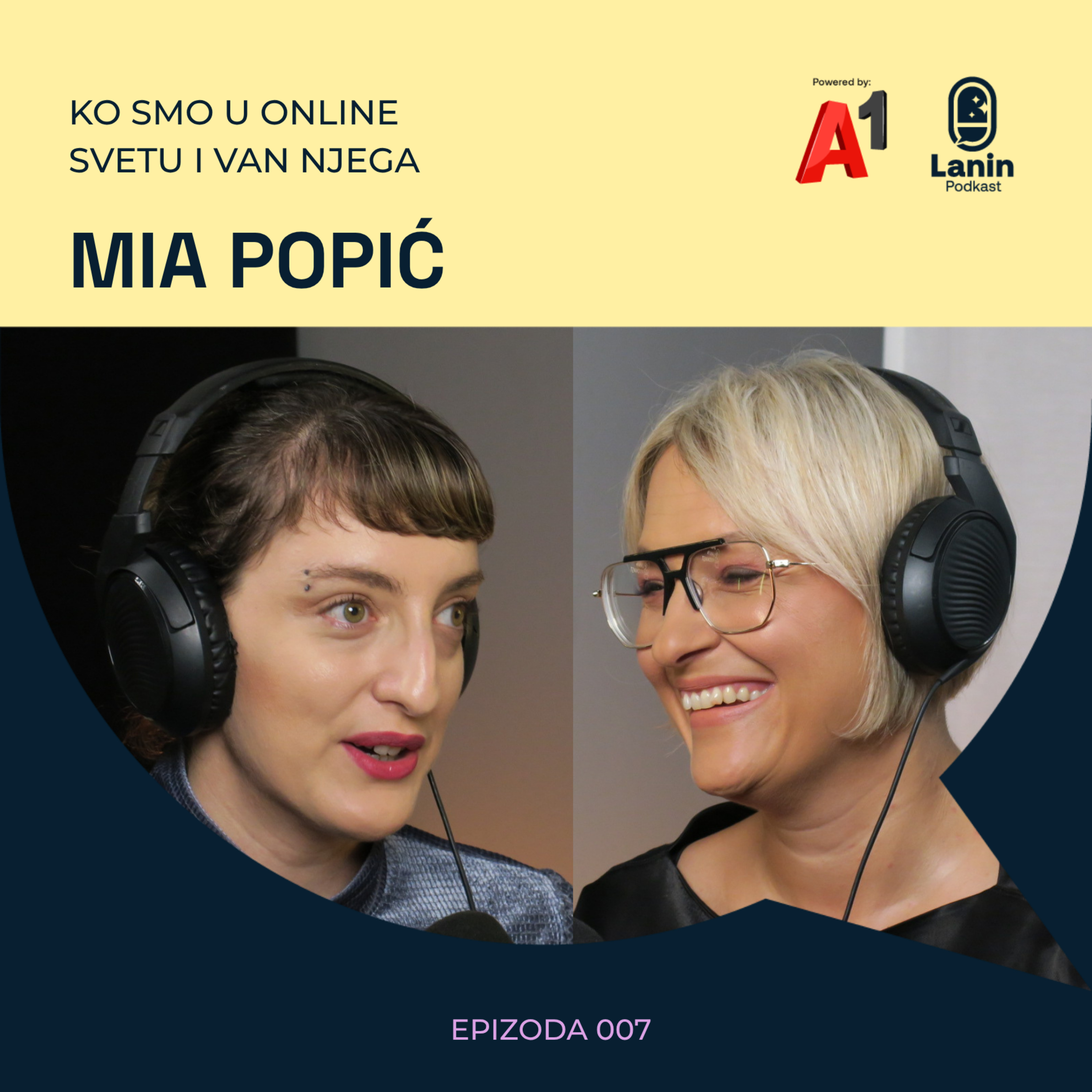 Ko smo u online svetu i van njega: Mia Popić | Lanin podkast 007 episode artwork
