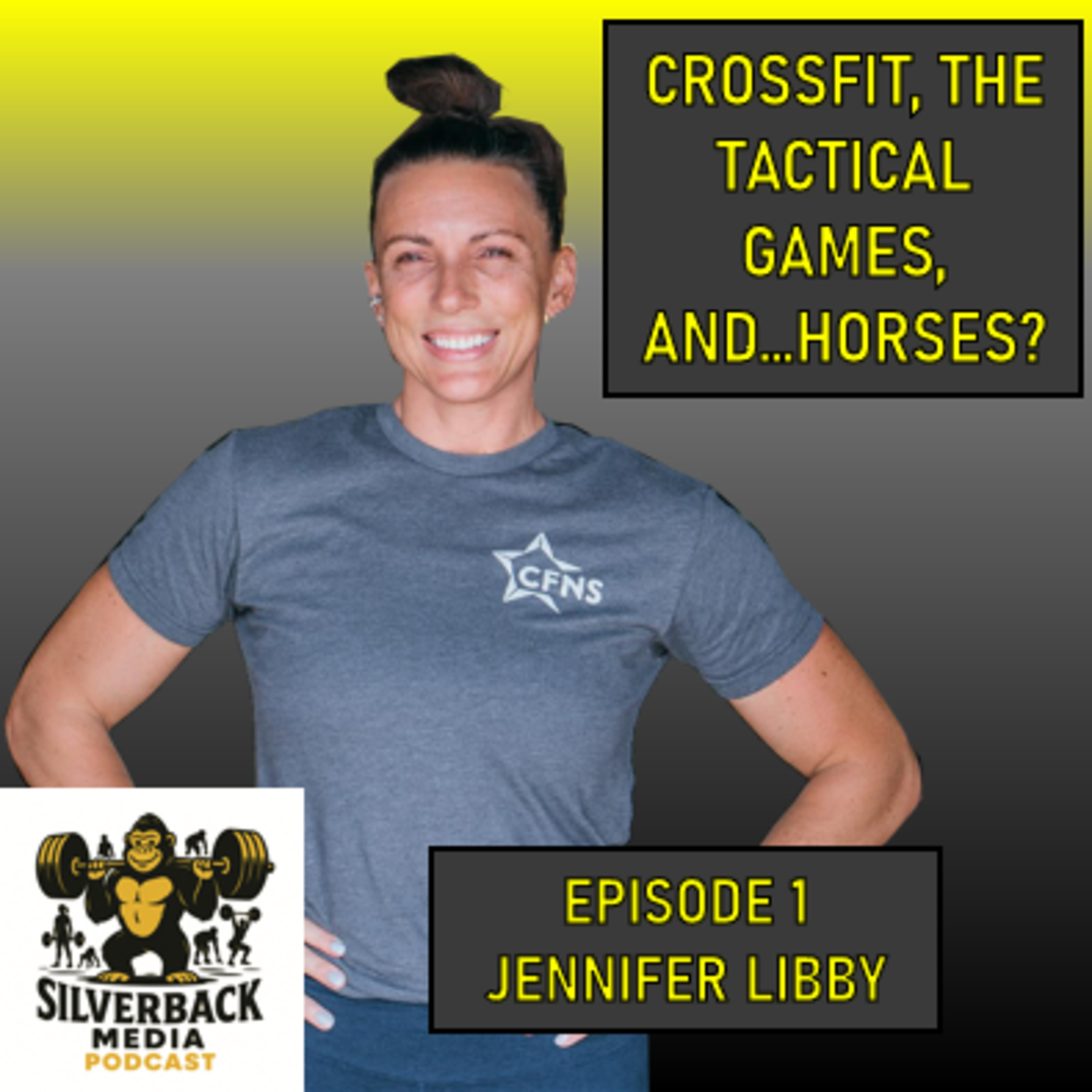 Episode 1: Jen Libby – CrossFit, Tactical Games, and…Horses?  episode artwork