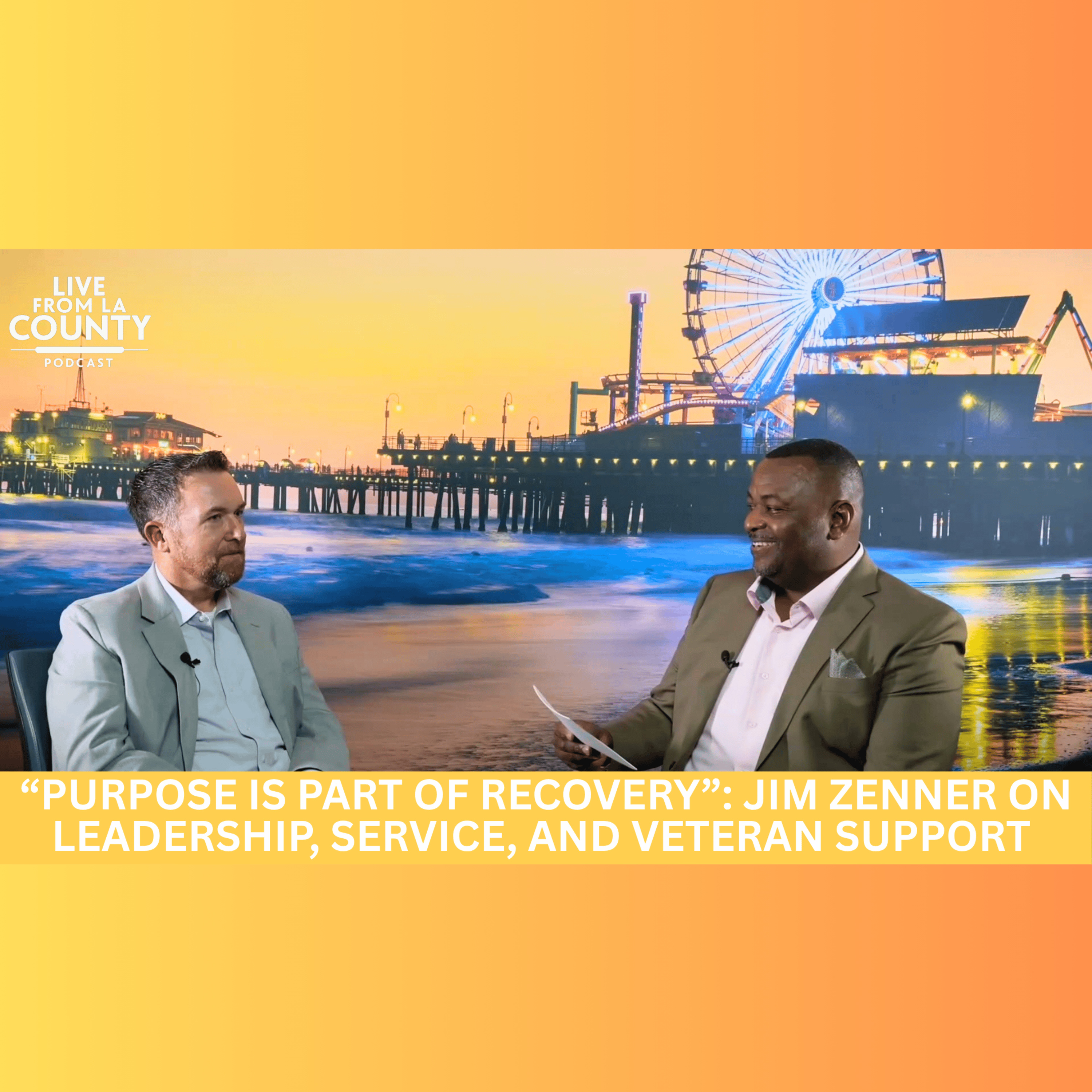 “Purpose is Part of Recovery”: Jim Zenner on Leadership, Service, and Veteran Support episode artwork