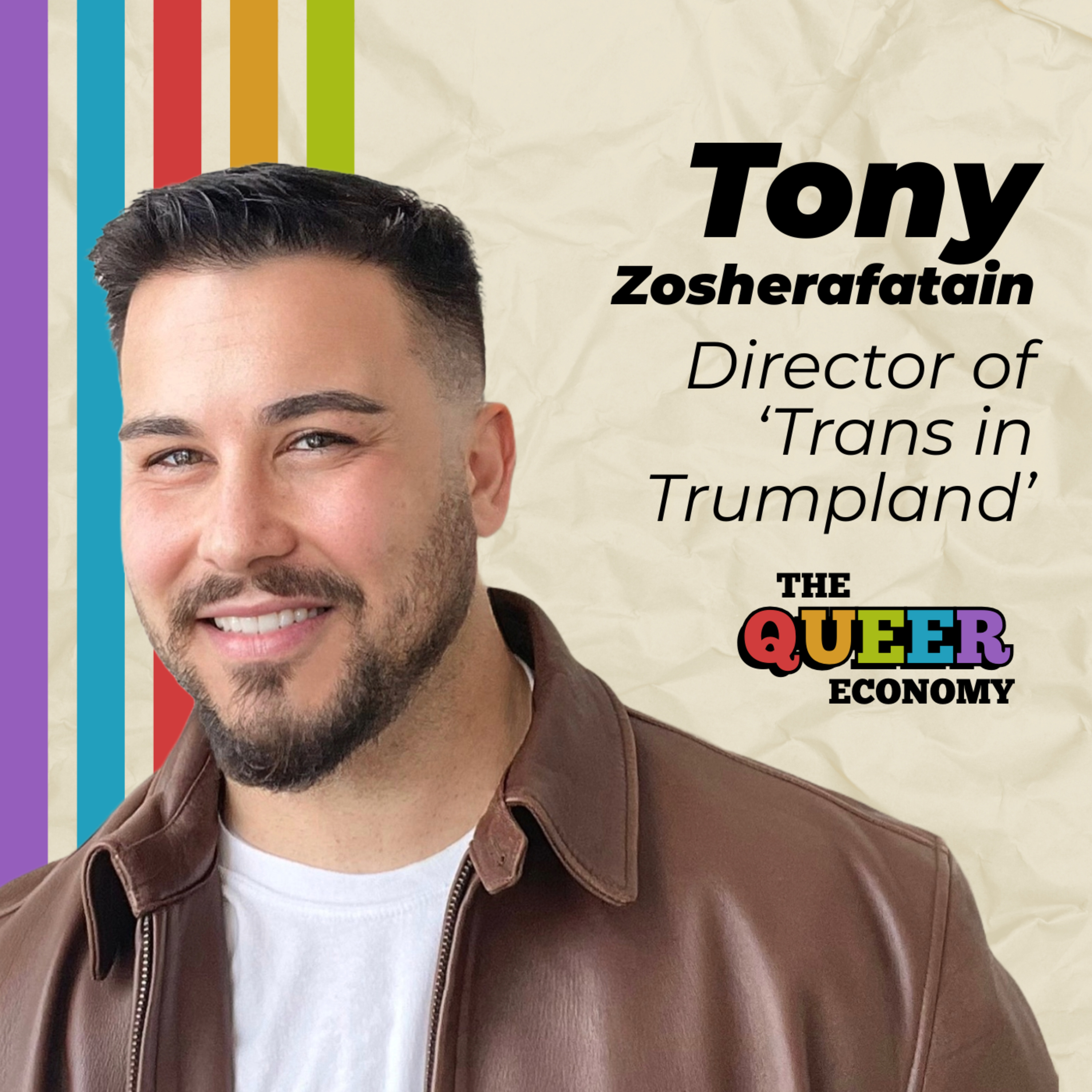 Tony Zosherafatain: Director of “Trans and Trumpland”