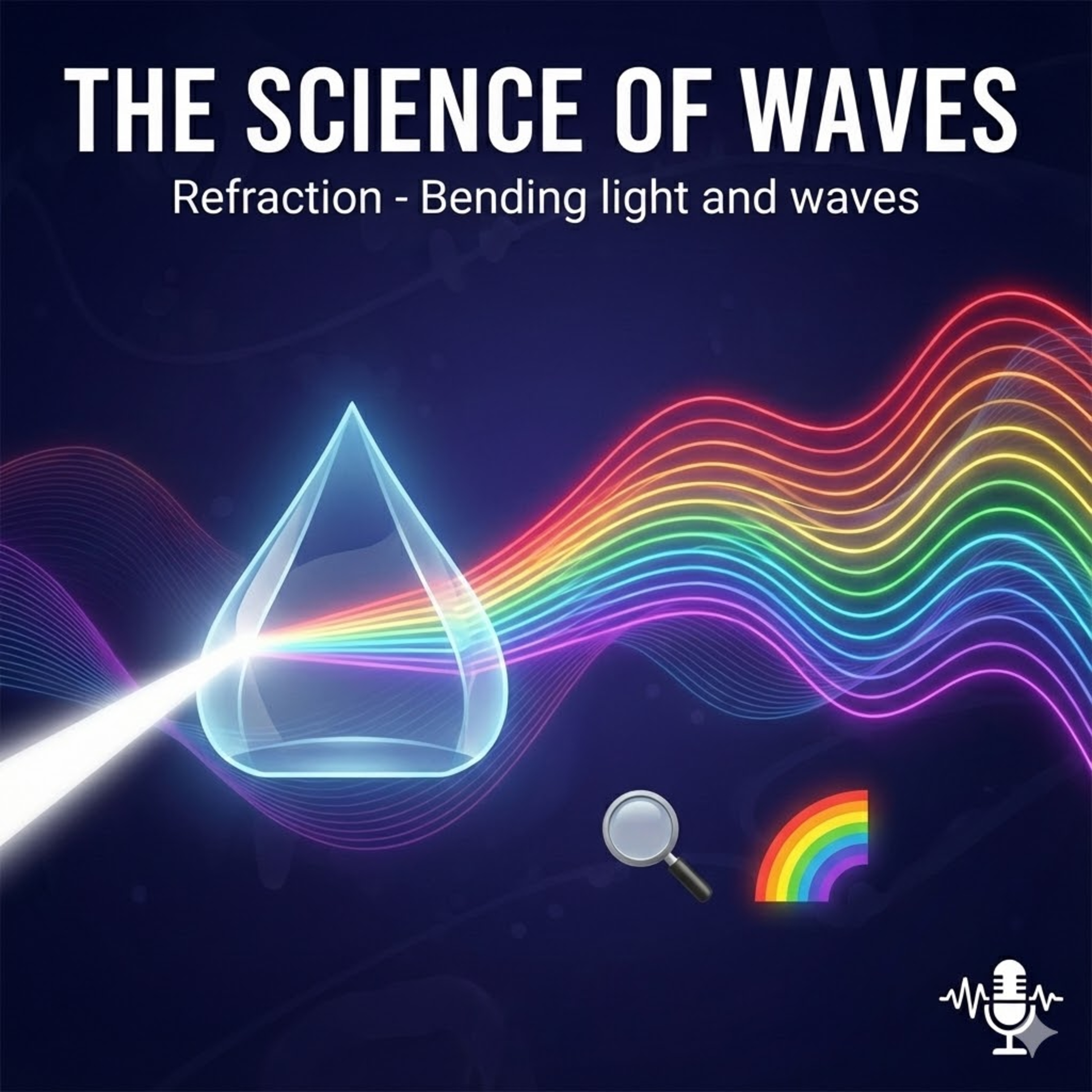 Waves: Refraction - Bending light and waves (GCSE Science/Physics) episode artwork