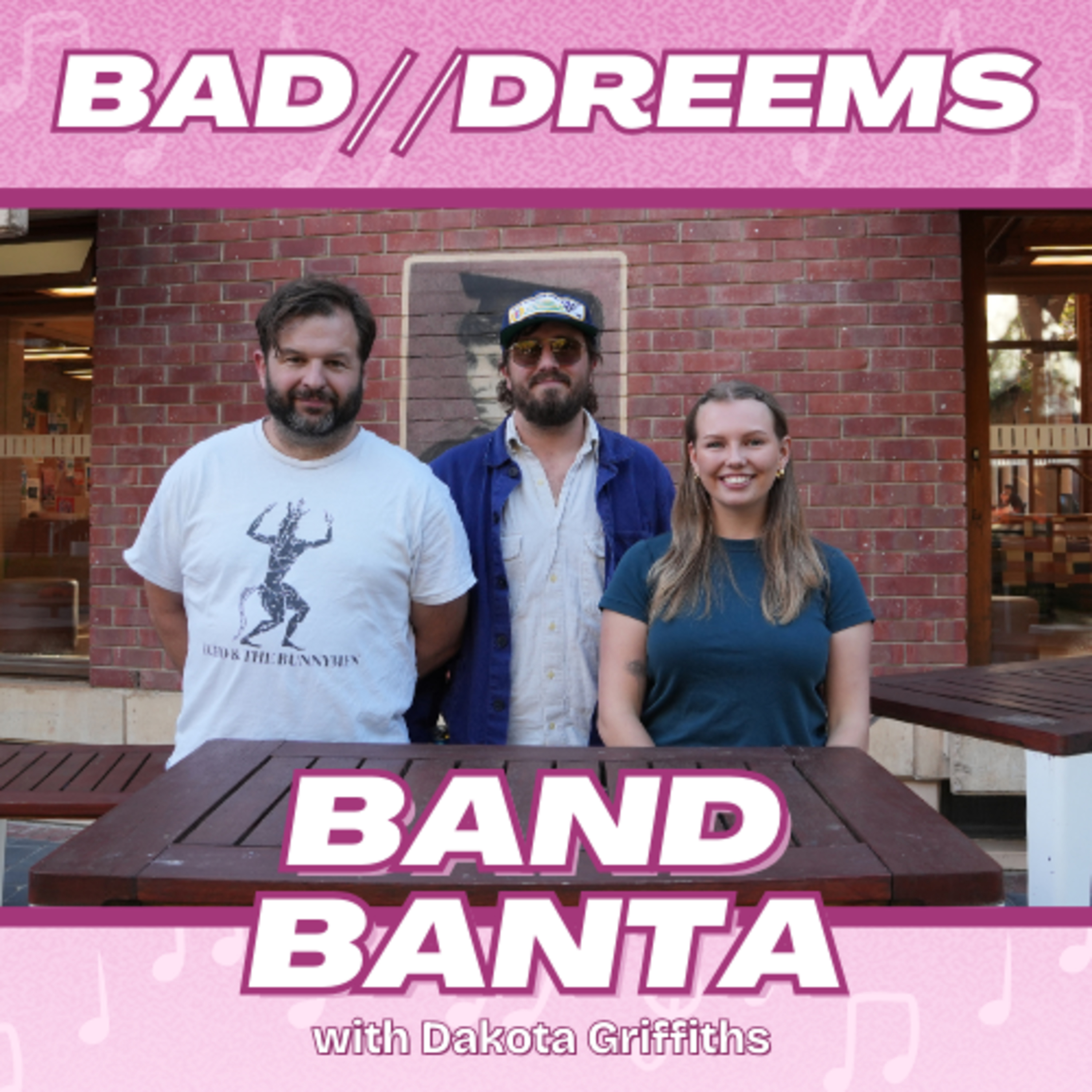 Bad//Dreems: the personification of 'Ultra Dundee' episode artwork