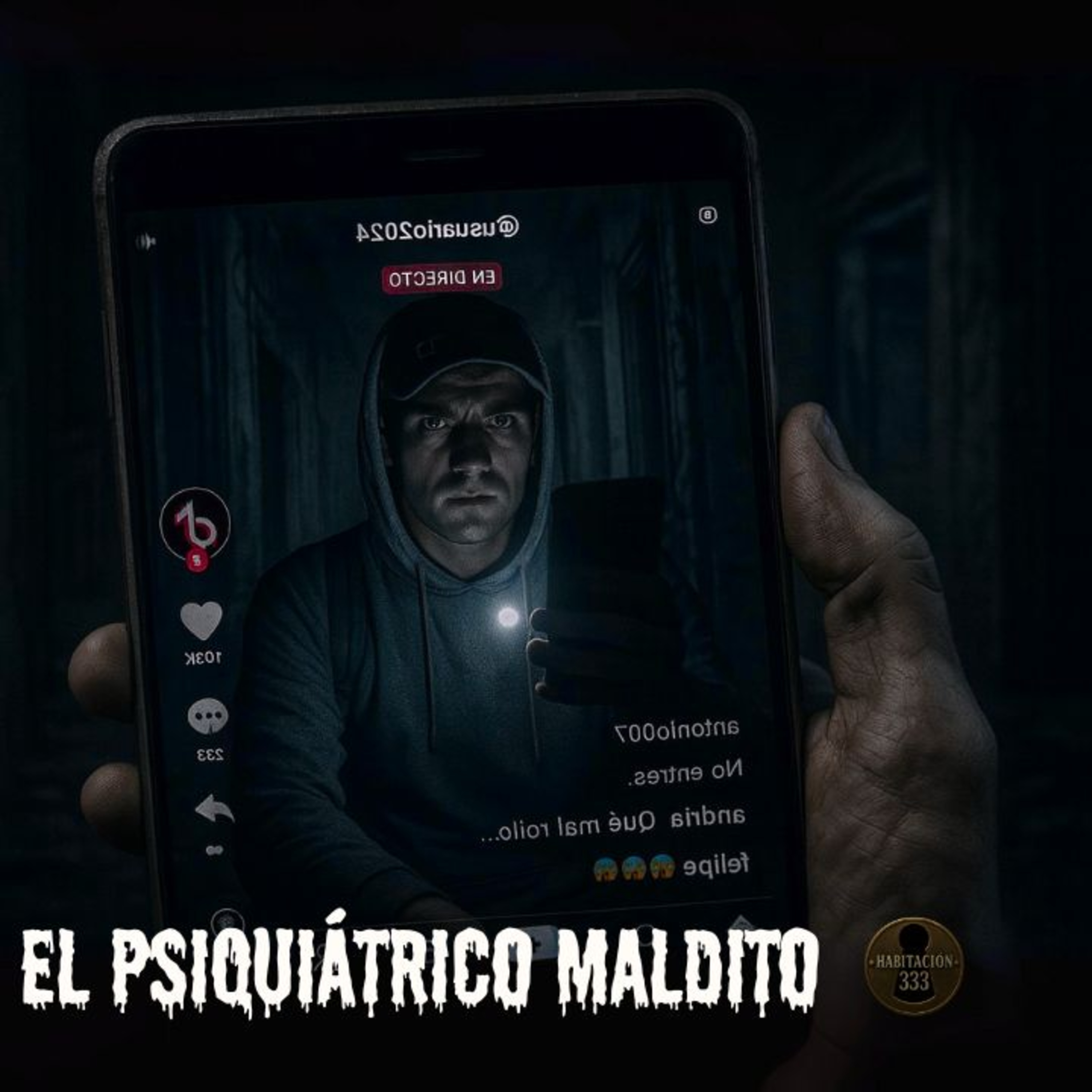 Directo VIRAL: El Psiquiátrico del HORROR al que me envió RANDONAUTICA | Habitación 333 Terror y Misterio Ficción