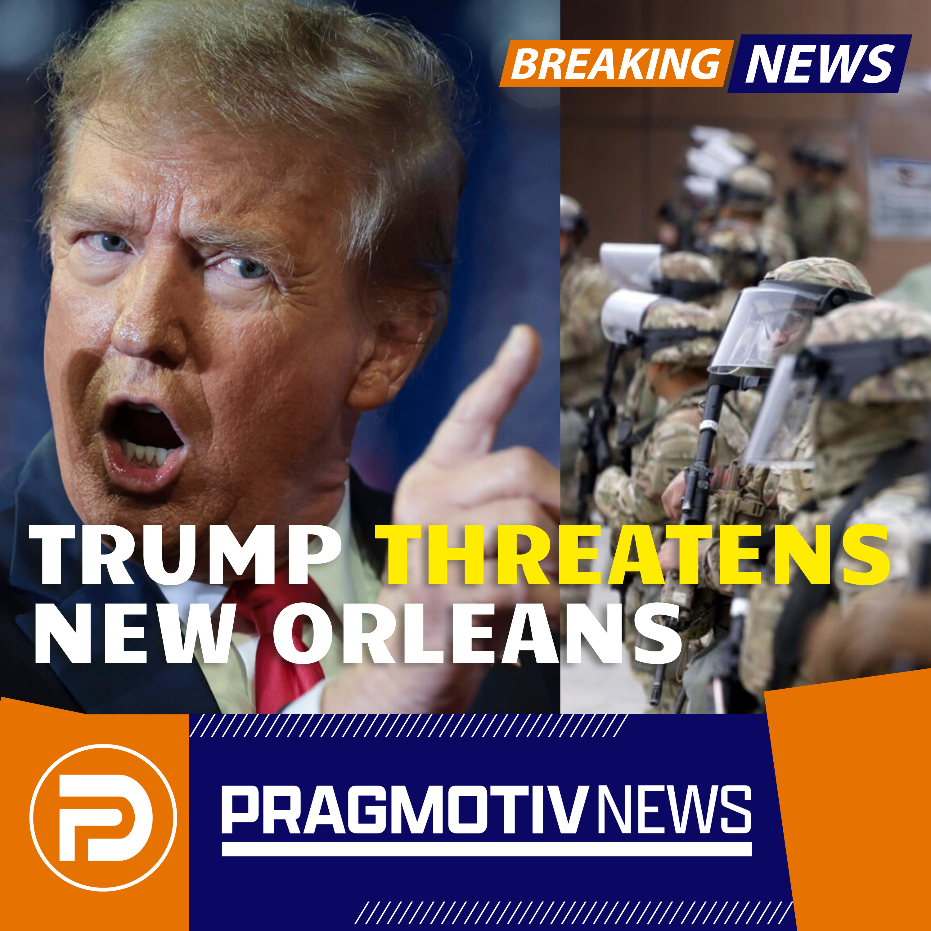 Trump Threatens to Federalize New Orleans episode artwork