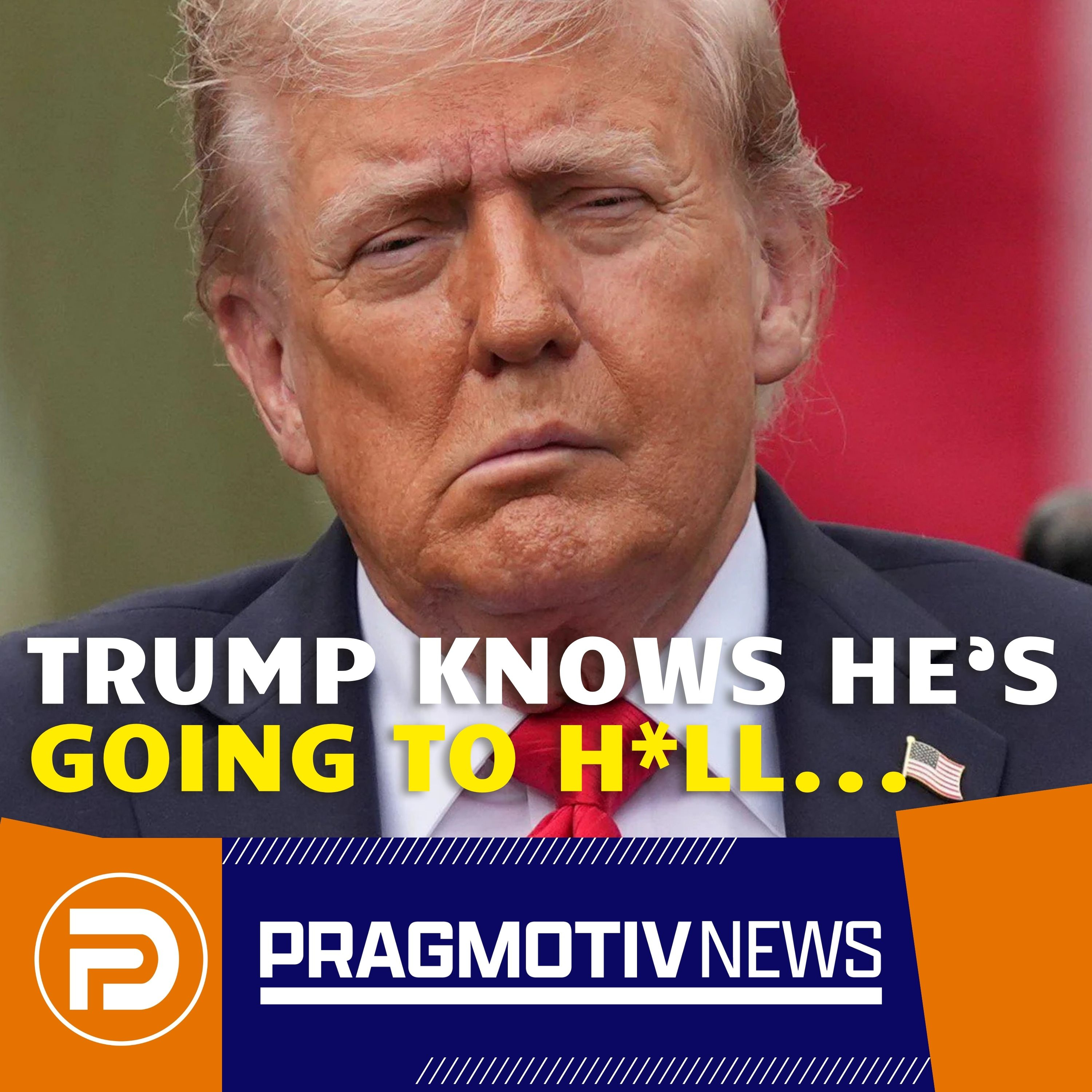 Trump FORGOT He's President with UNHINGED Post episode artwork