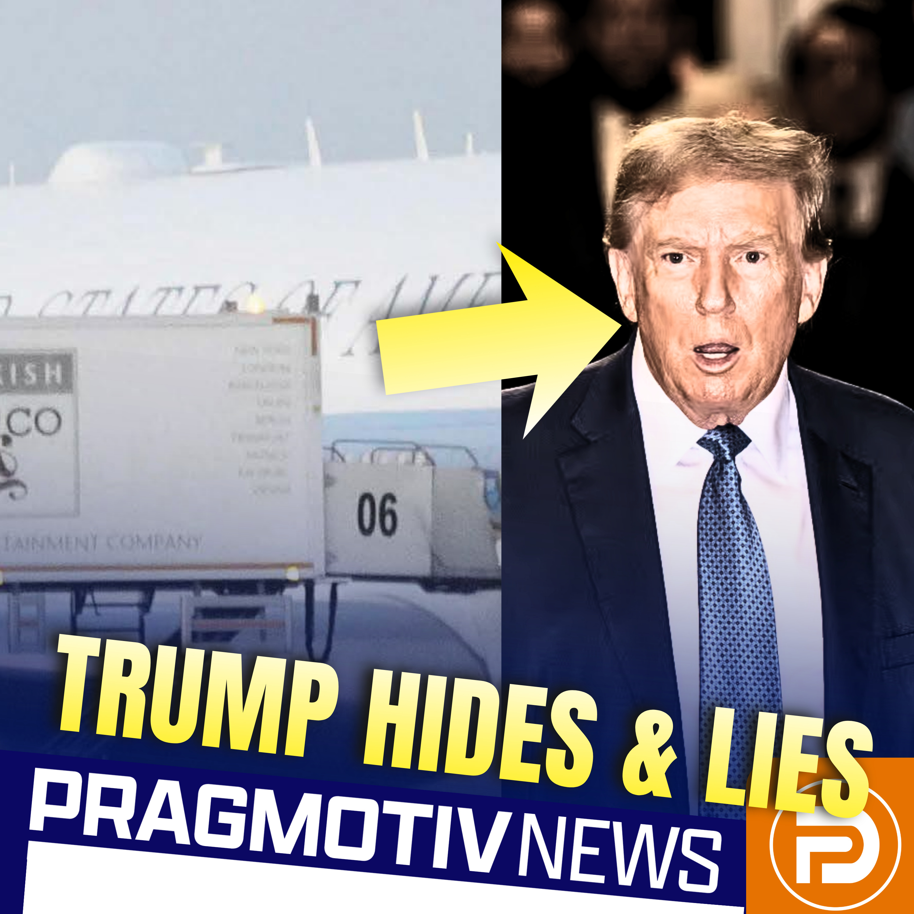 Trump CAUGHT Hiding in Catering Cart, Leaves Innocent Lives as DECOYS! episode artwork