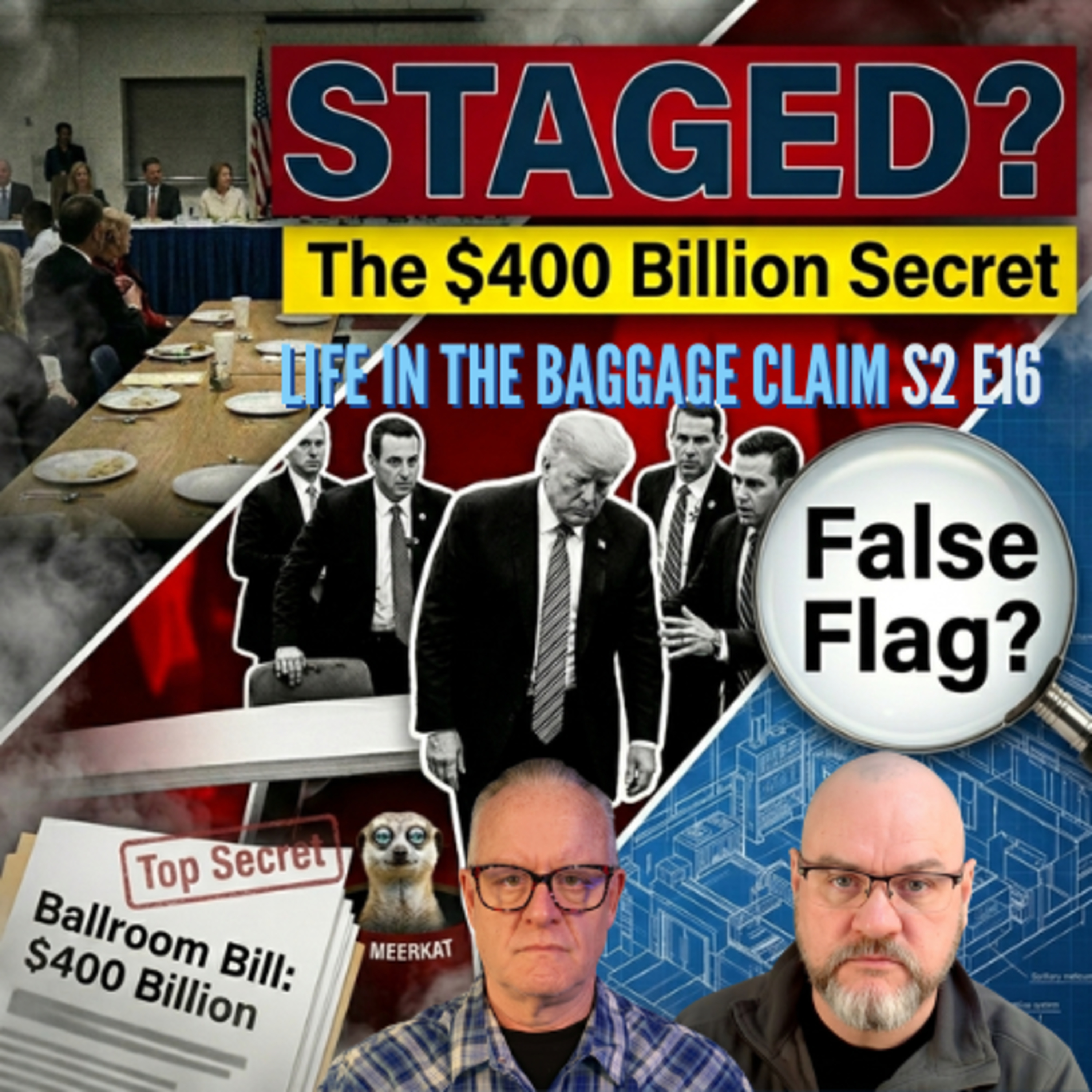 The Manufactured Spectacle: Inside the White House Dinner Chaos & the $400B Secret episode artwork