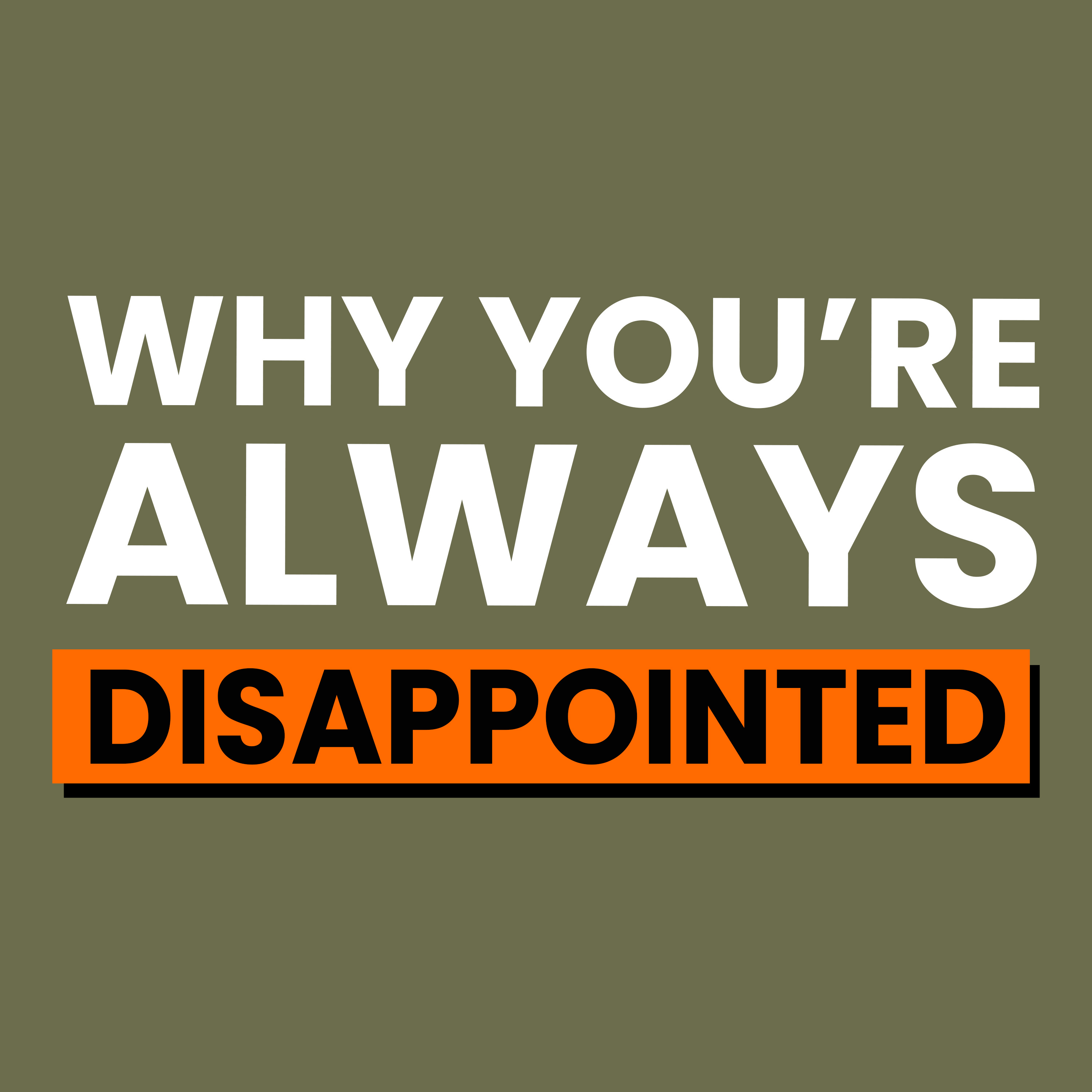 Why Expectations Make You Miserable (And What Actually Creates Meaning)