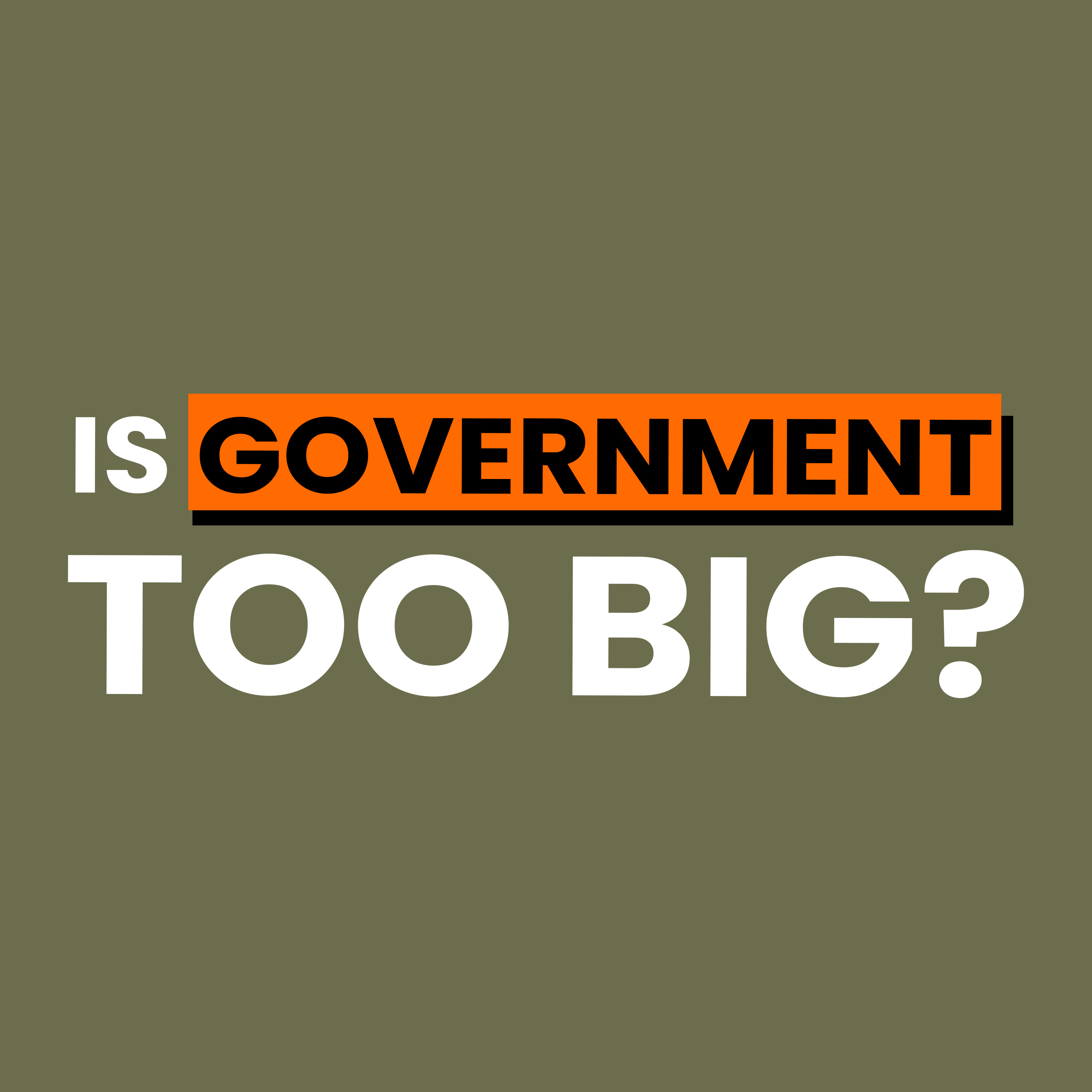Does Government Actually Help People? The Truth About Spending, Efficiency & Opportunity