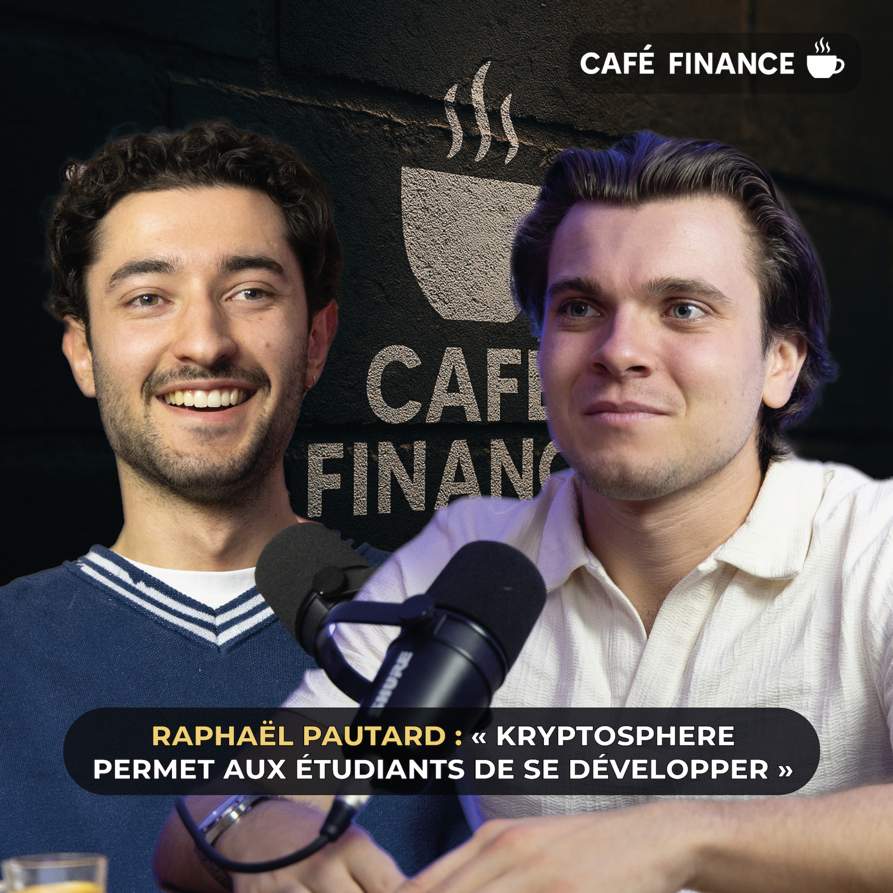 Cryptos, family office, médias : comprendre un monde nouveau (Café Finance EP.5 avec Raphaël Pautard) episode artwork