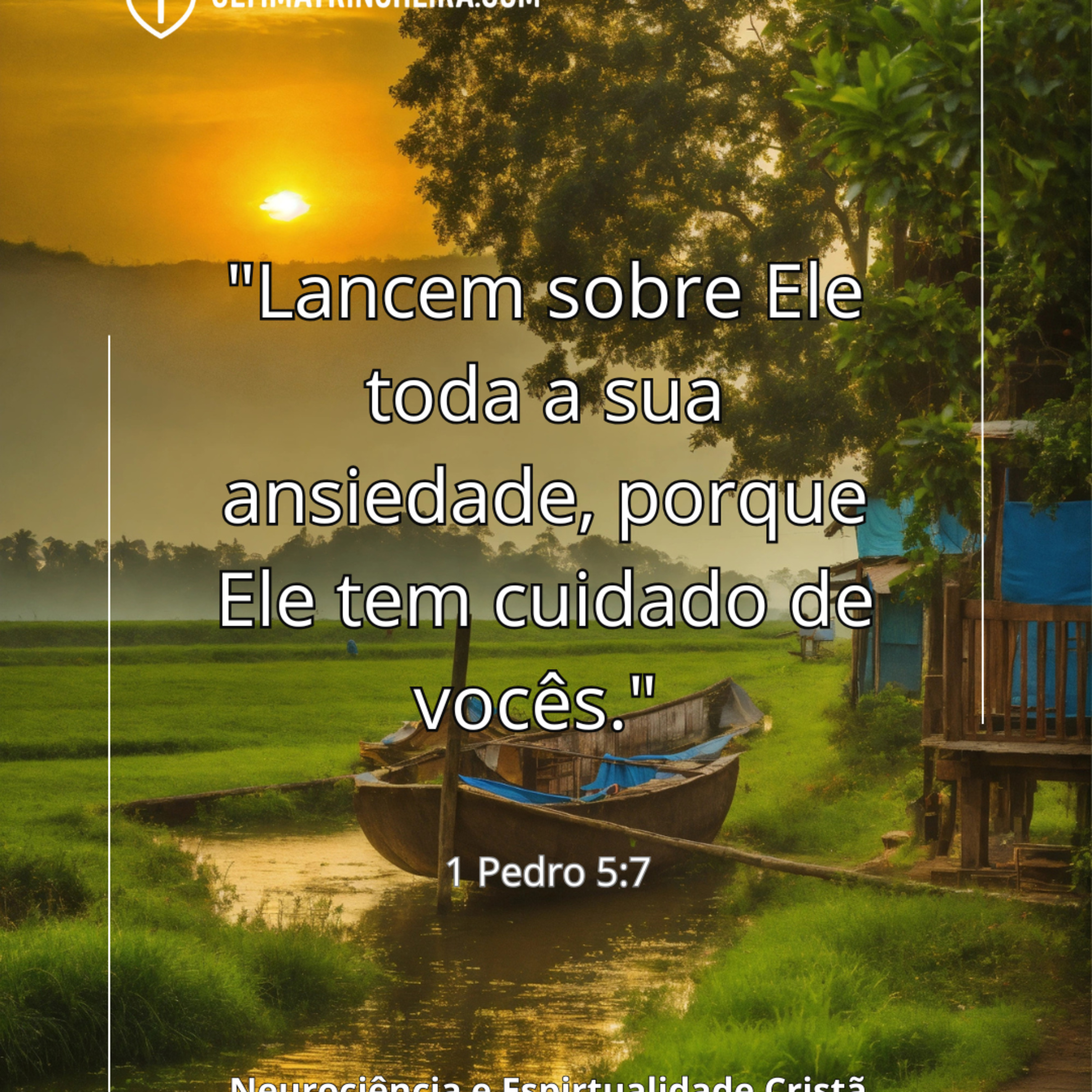 #1 Ansiedade – Palavra do Dia: Descansando em Deus em Tempos de Incerteza episode artwork