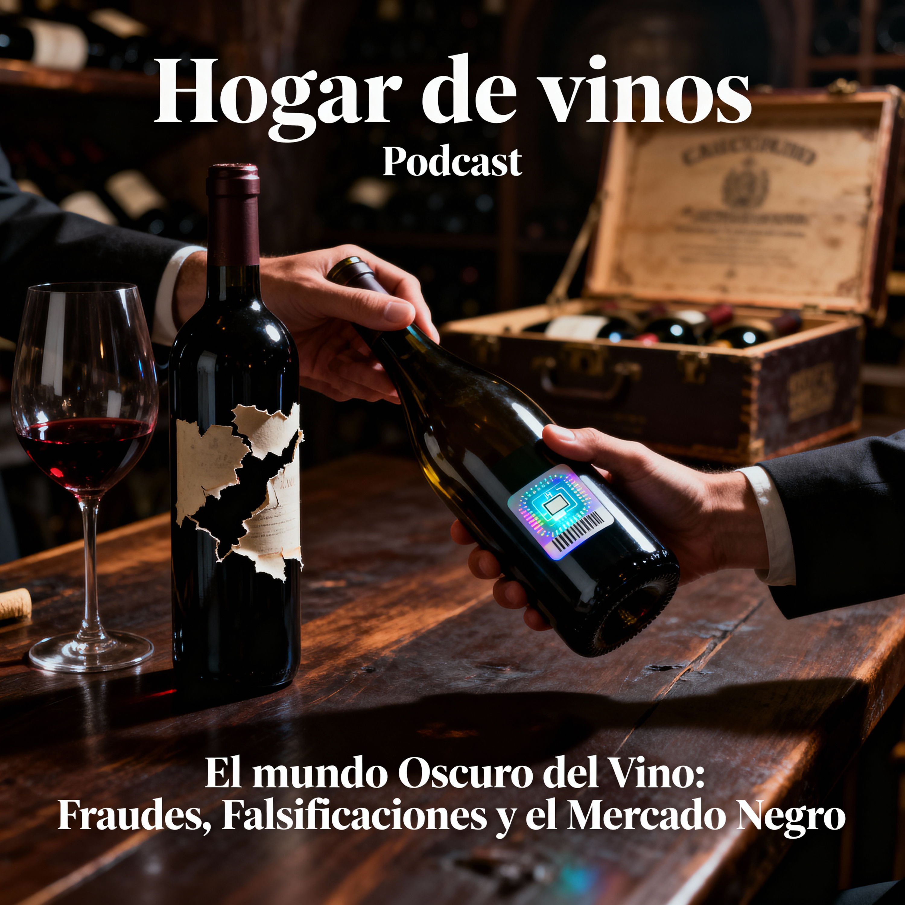 El mundo Oscuro del Vino: Fraudes, Falsificaciones y el Mercado Negro episode artwork