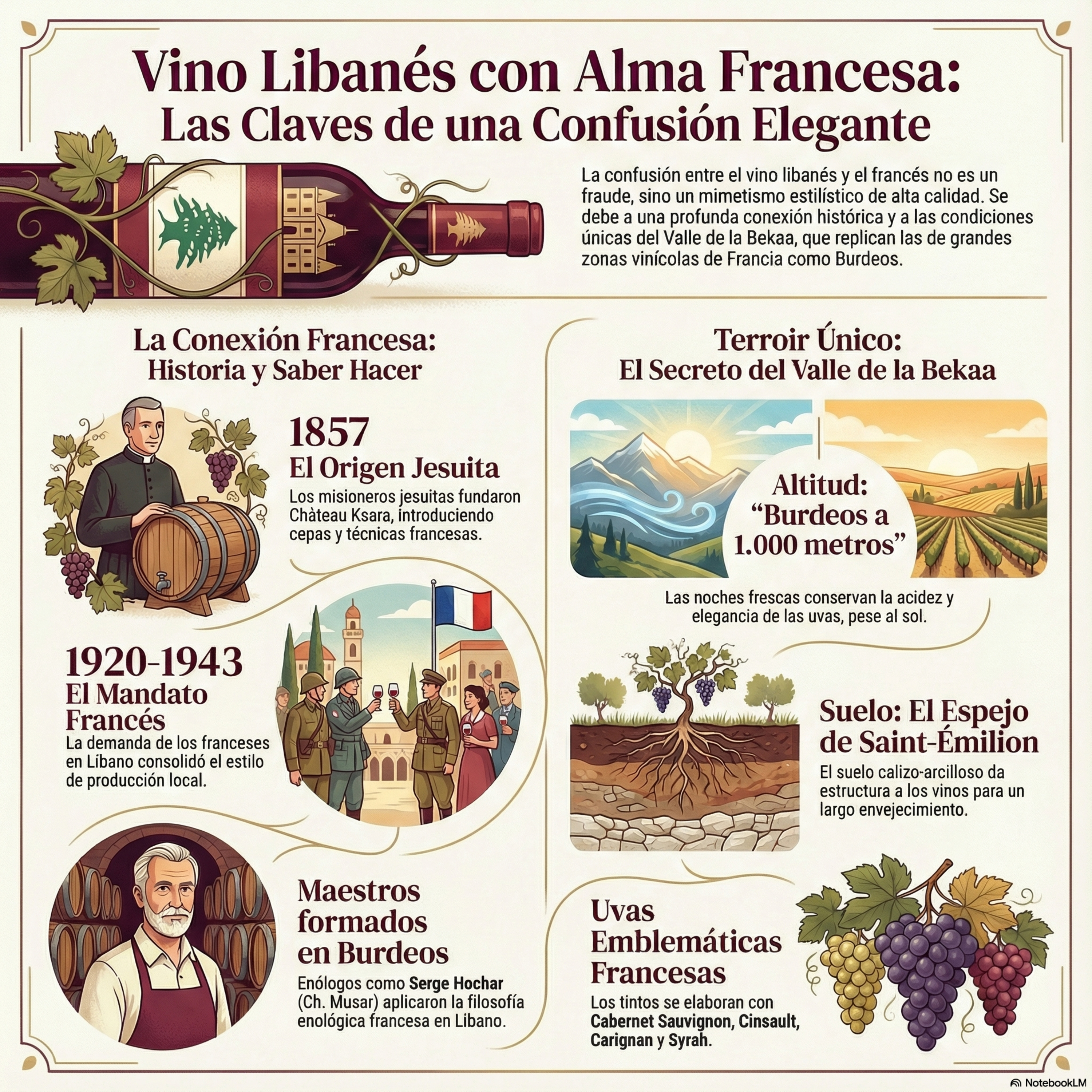 Porque se identifica al vino Libanes con el vino Frances.  episode artwork