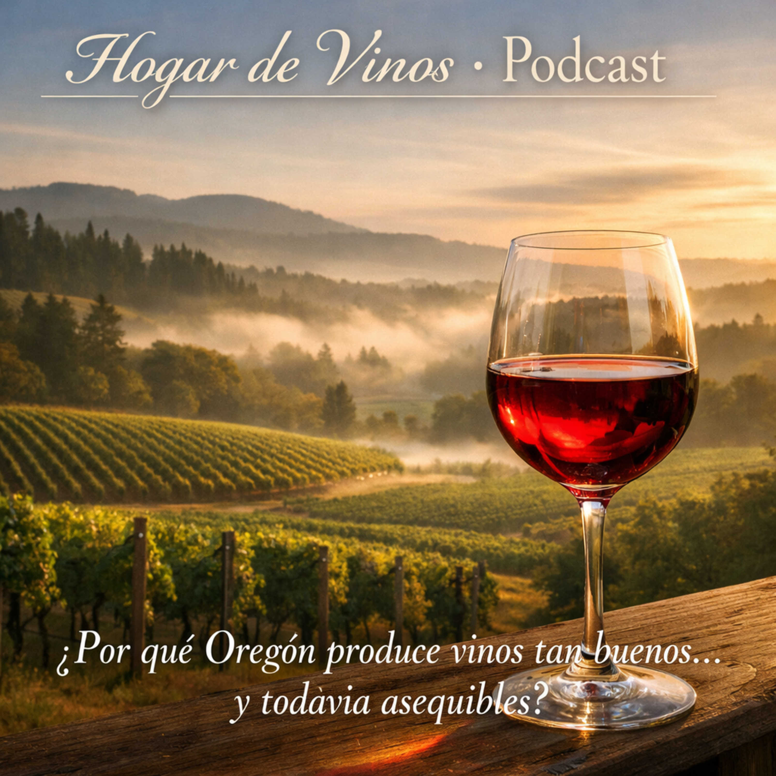 ¿Por qué Oregón produce vinos tan buenos… y todavía asequibles? El secreto del Pinot Noir que desafía a Borgoña episode artwork