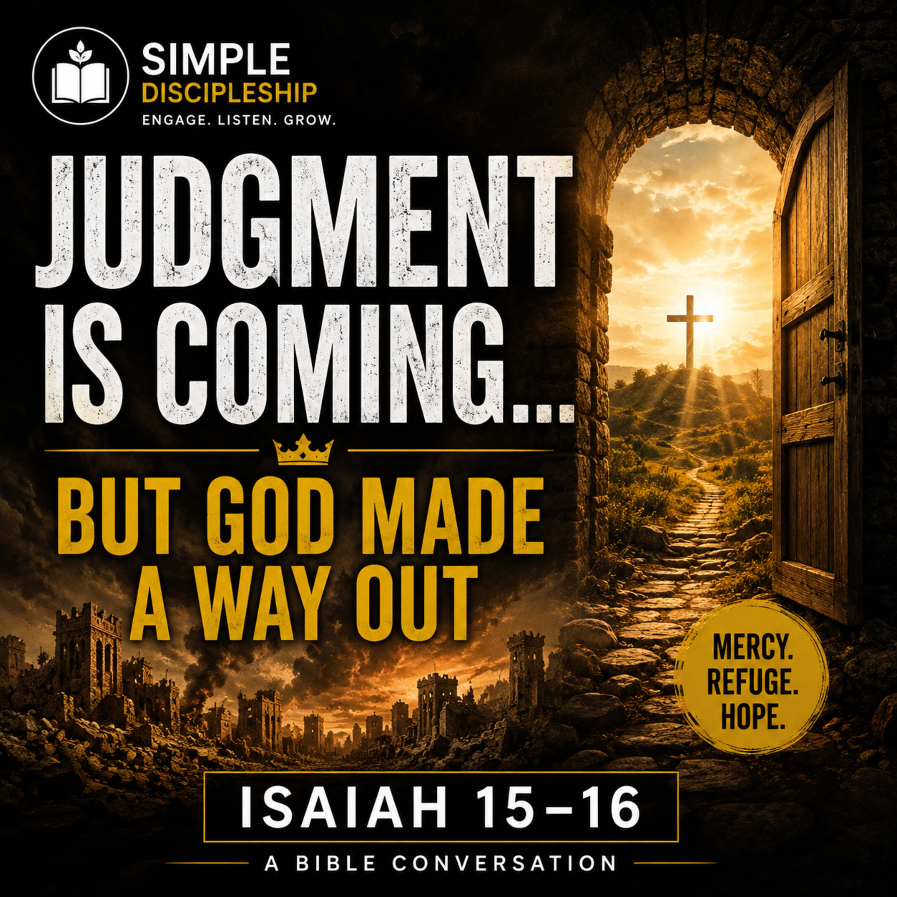 Judgment Is Coming... But God Made a Way Out | Isaiah 15–16 episode artwork