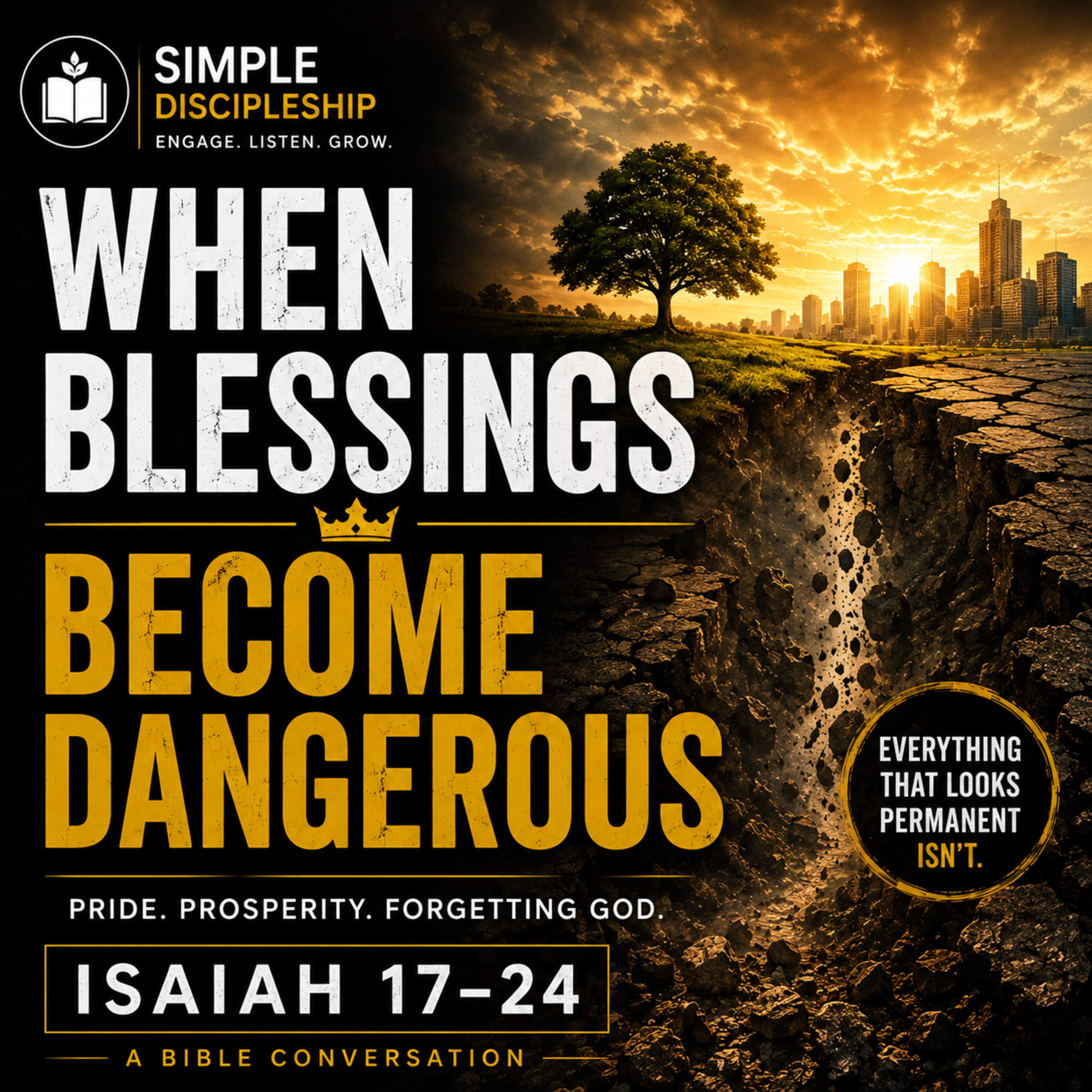 ️ The Hidden Danger of God's Blessings | Isaiah 17–24 episode artwork