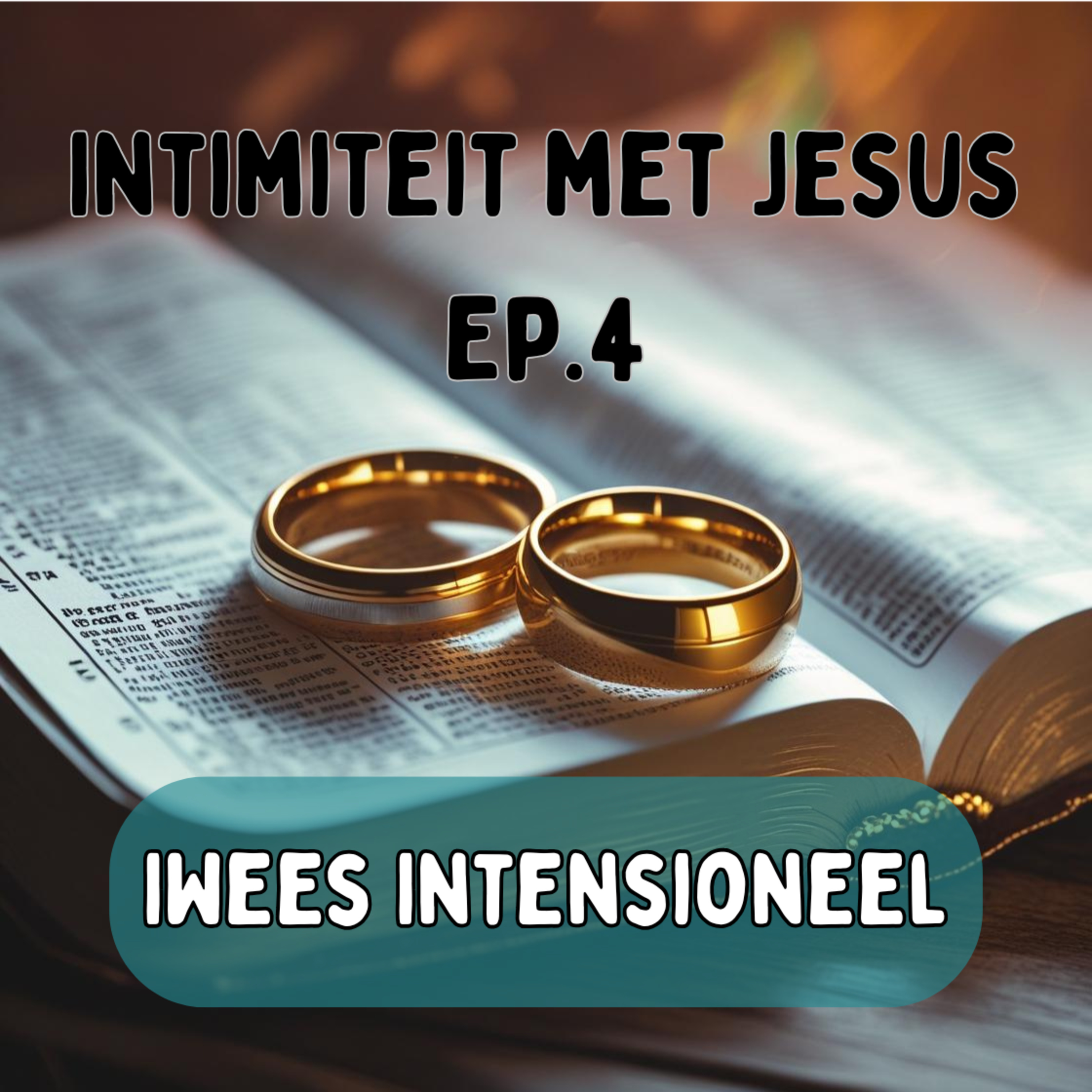 Ep4 - Intimiteit met Jesus - Wees intensioneel episode artwork