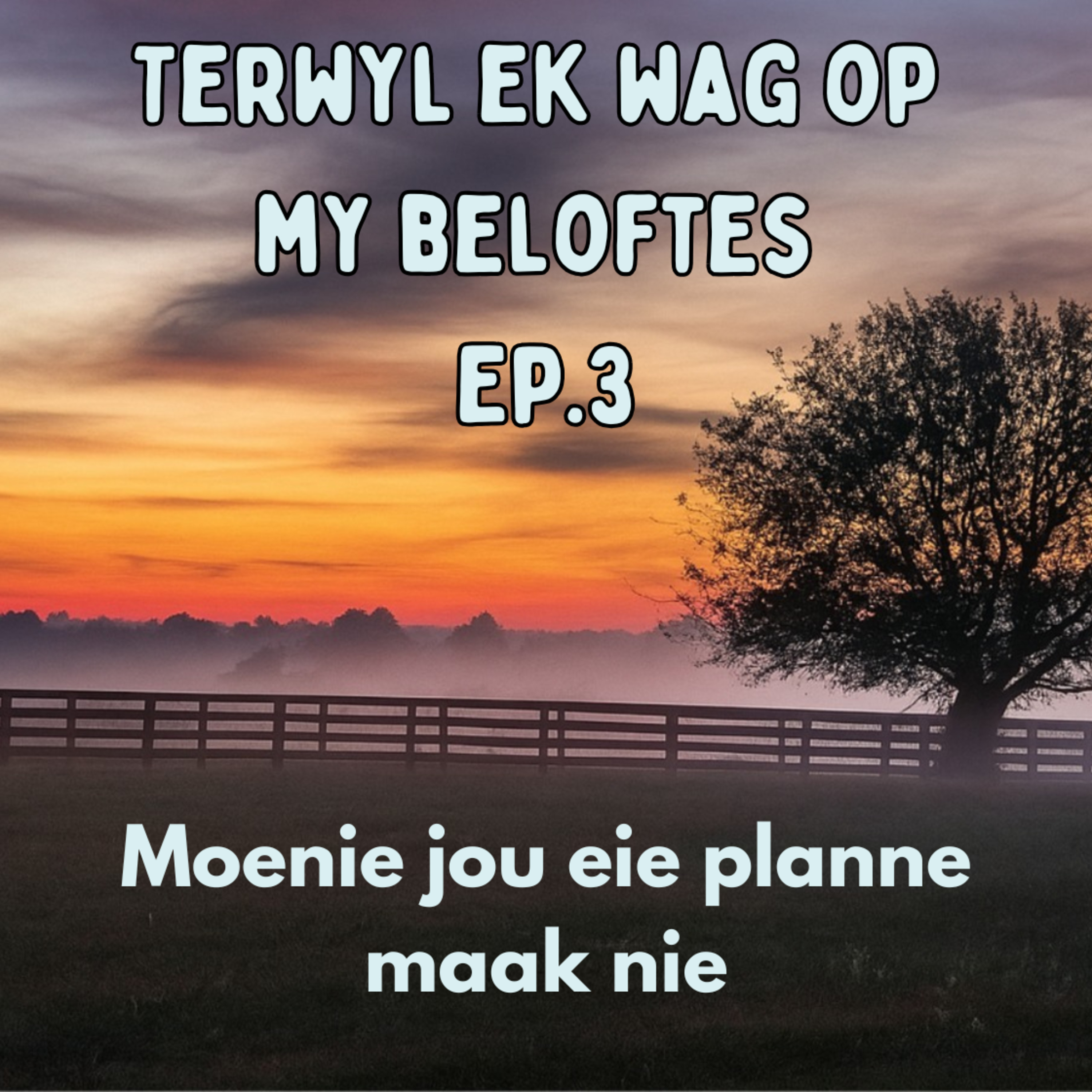 Ep3 - Terwyl ek wag op my beloftes - Moenie jou eie planne maak nie episode artwork