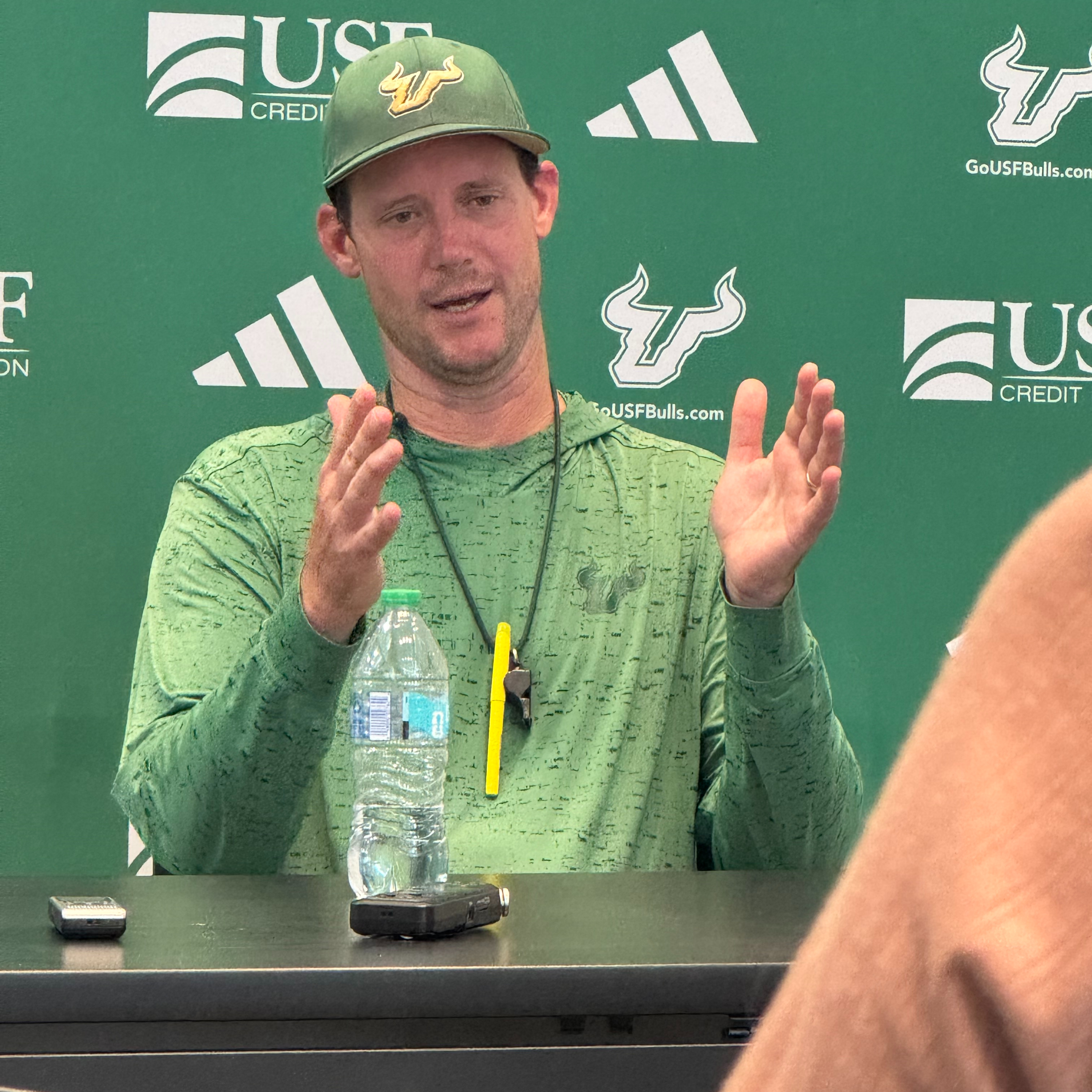 Co-OC Joel Gordon meets with media 7-29 (Day 2 Fall Camp) episode artwork