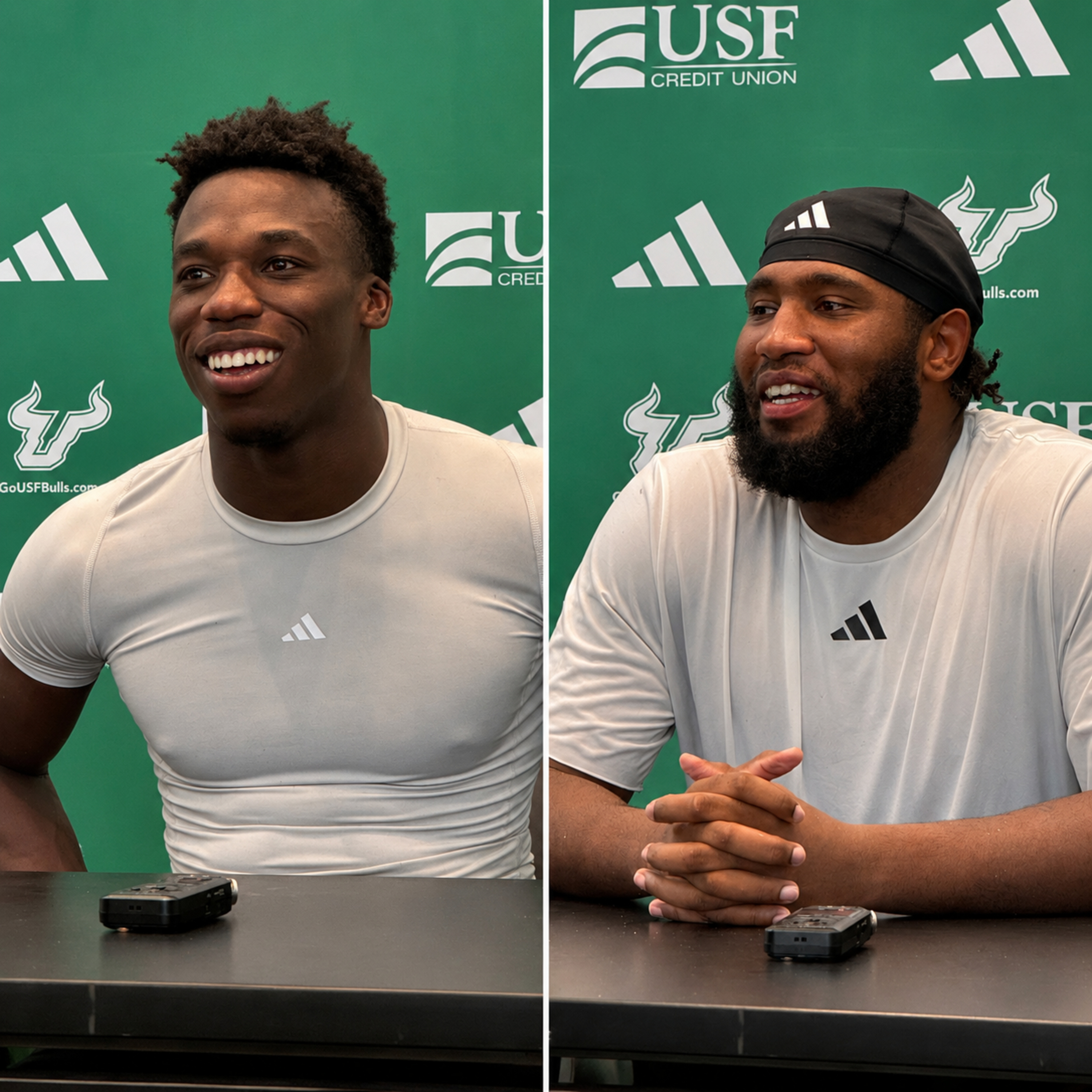 WR Mudia Rueben Moves Out Wide, OL Michael Wooten Now "Twitchy" After Weight Loss episode artwork
