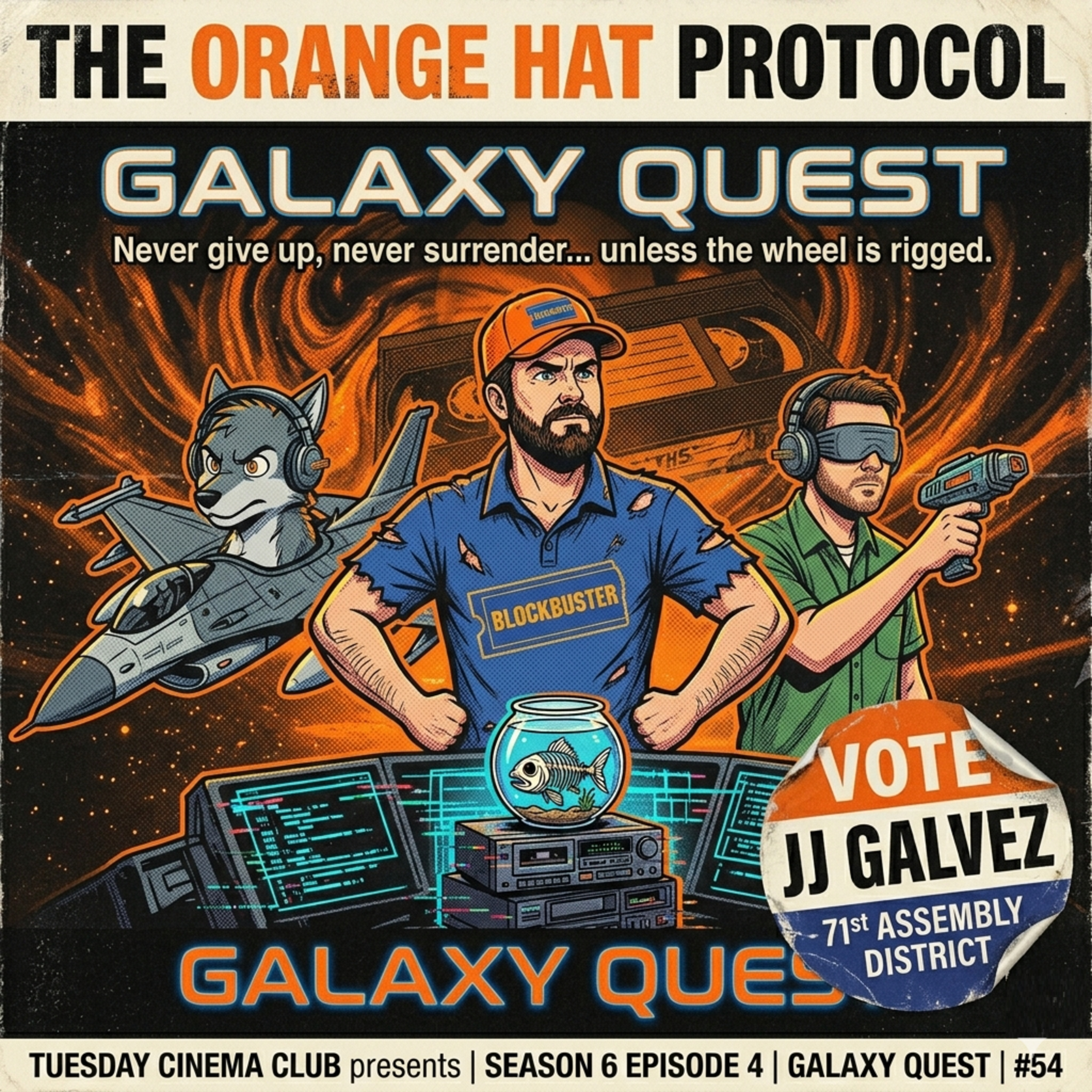 Episode #: 0053 - THE ORANGE HAT PROTOCOL — THE UBI DIRECTIVE 🛸 episode artwork