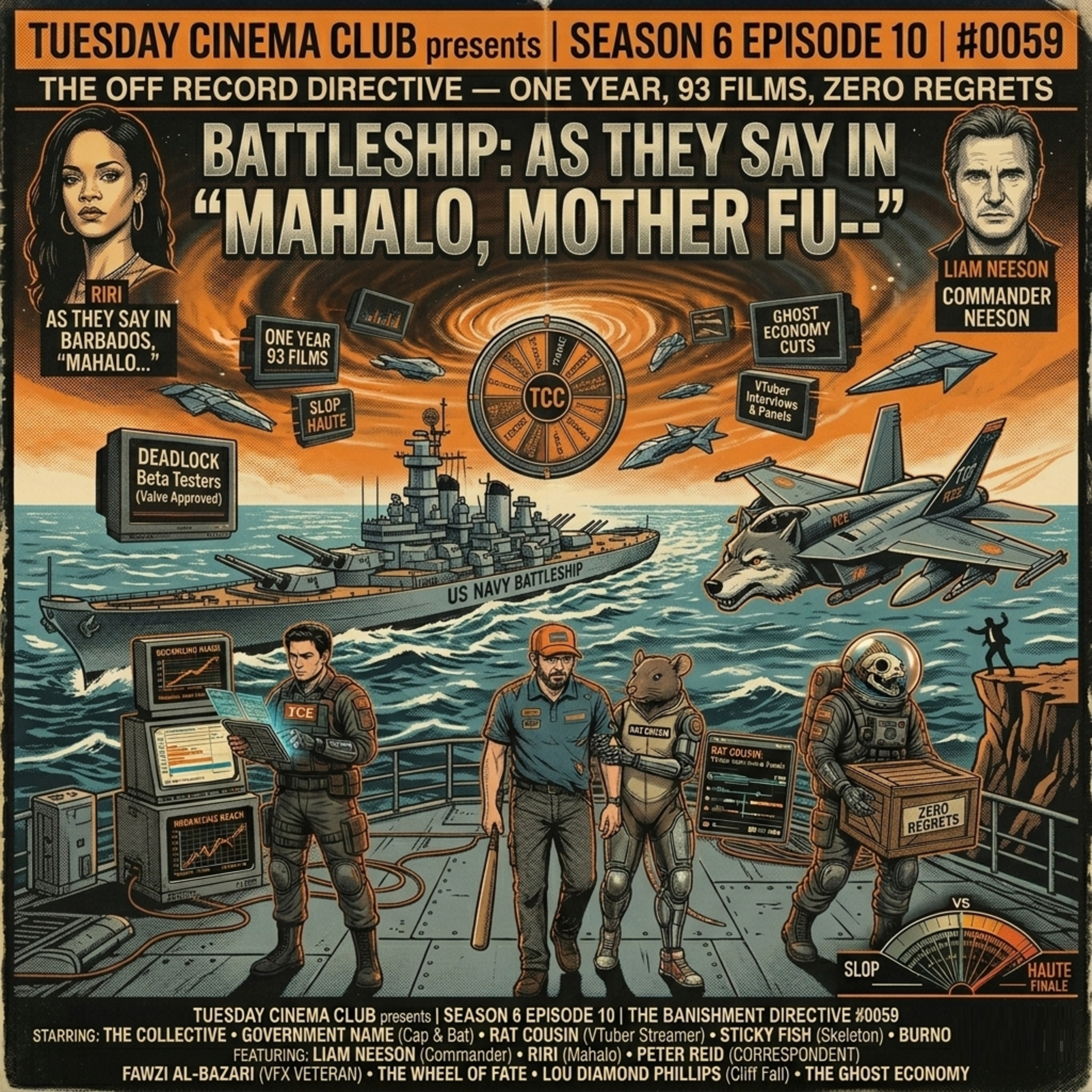 Episode #: 0059 - As they say in Barbados, " Mahalo mother fu-" episode artwork