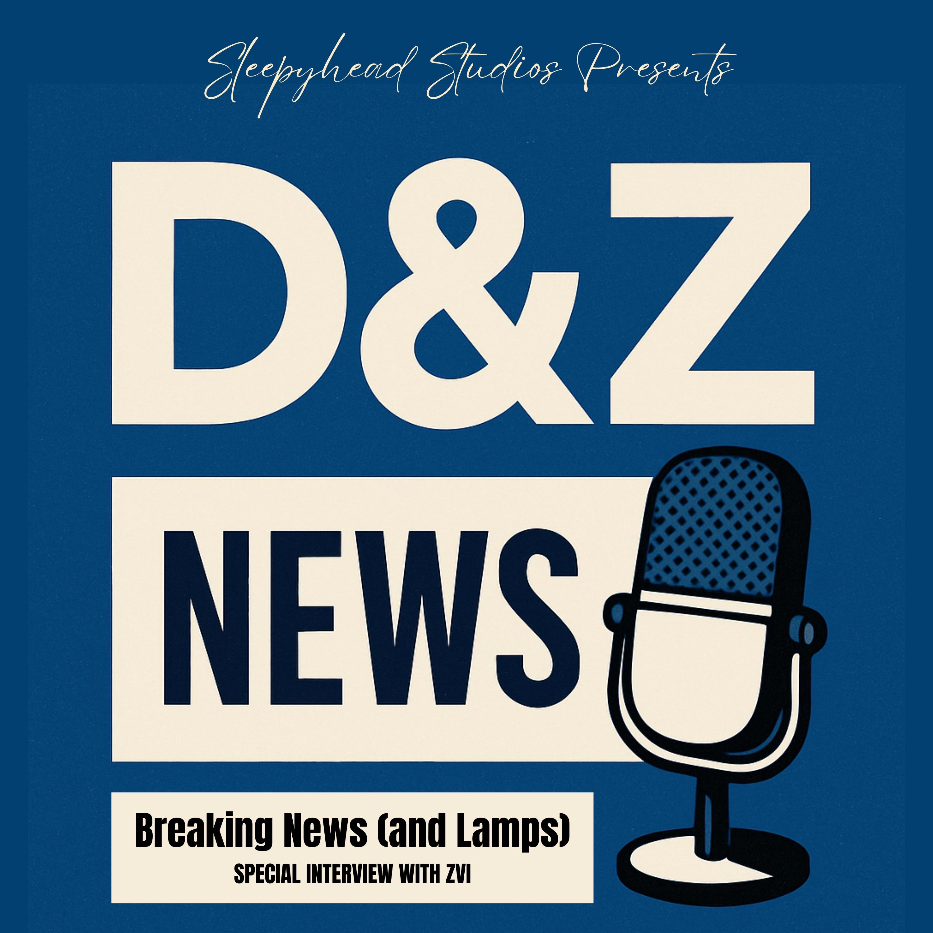 Breaking News (and Lamps): Special Interview with Zvi episode artwork