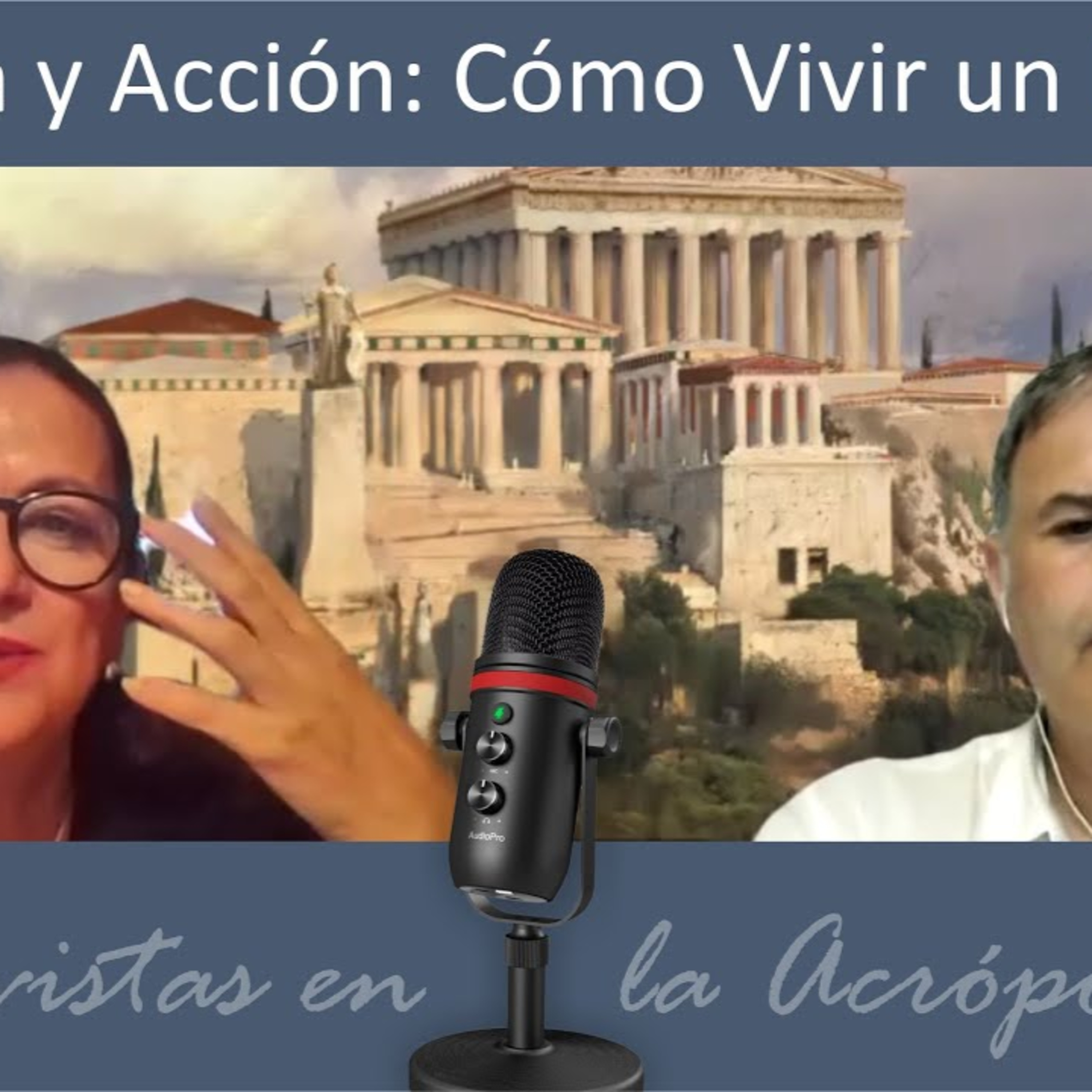 Entrevistas en la Acrópolis