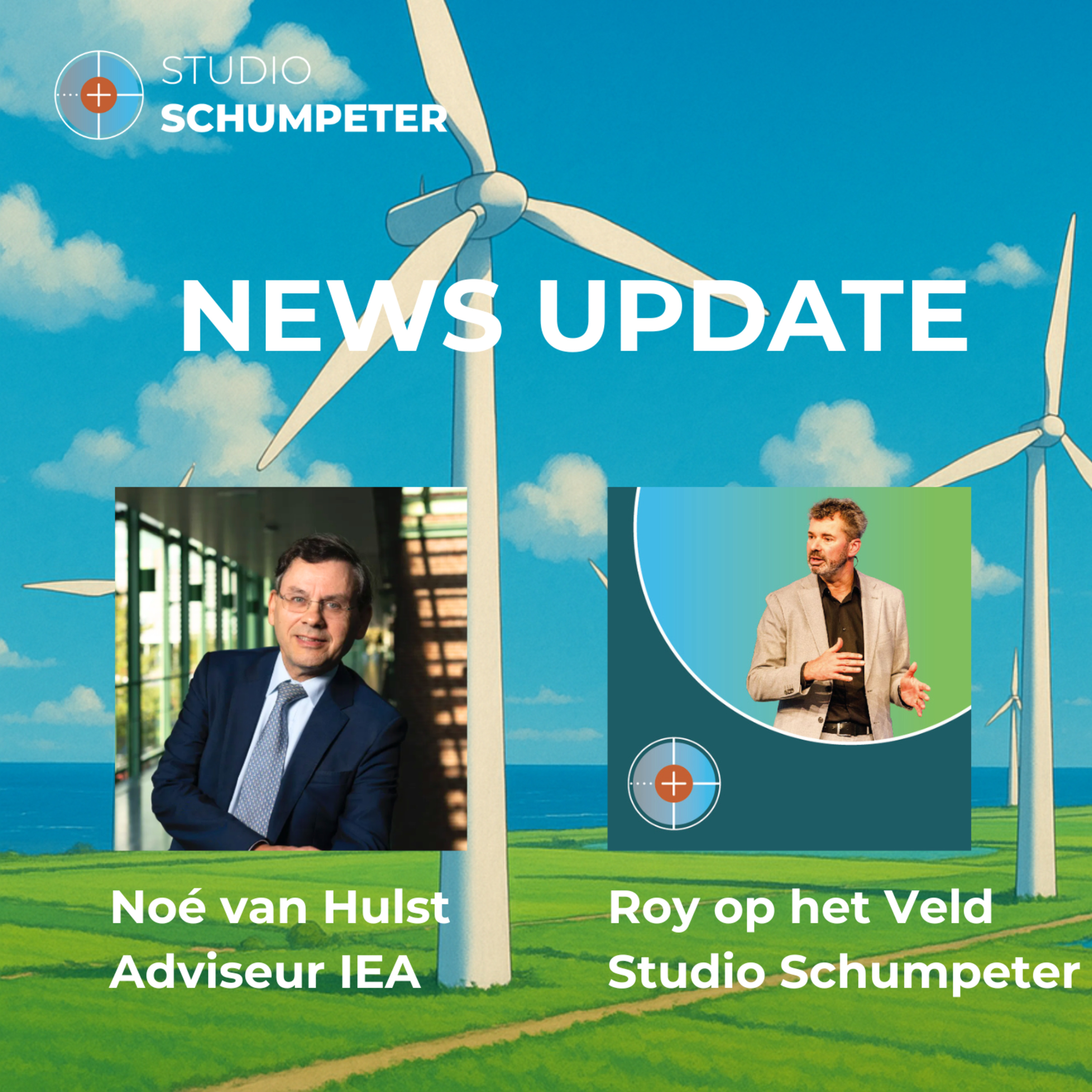 Noé van Hulst over hedge funds, batterijen en klimaatschade | Studio Schumpeter News Update 15 augustus 2025 episode artwork
