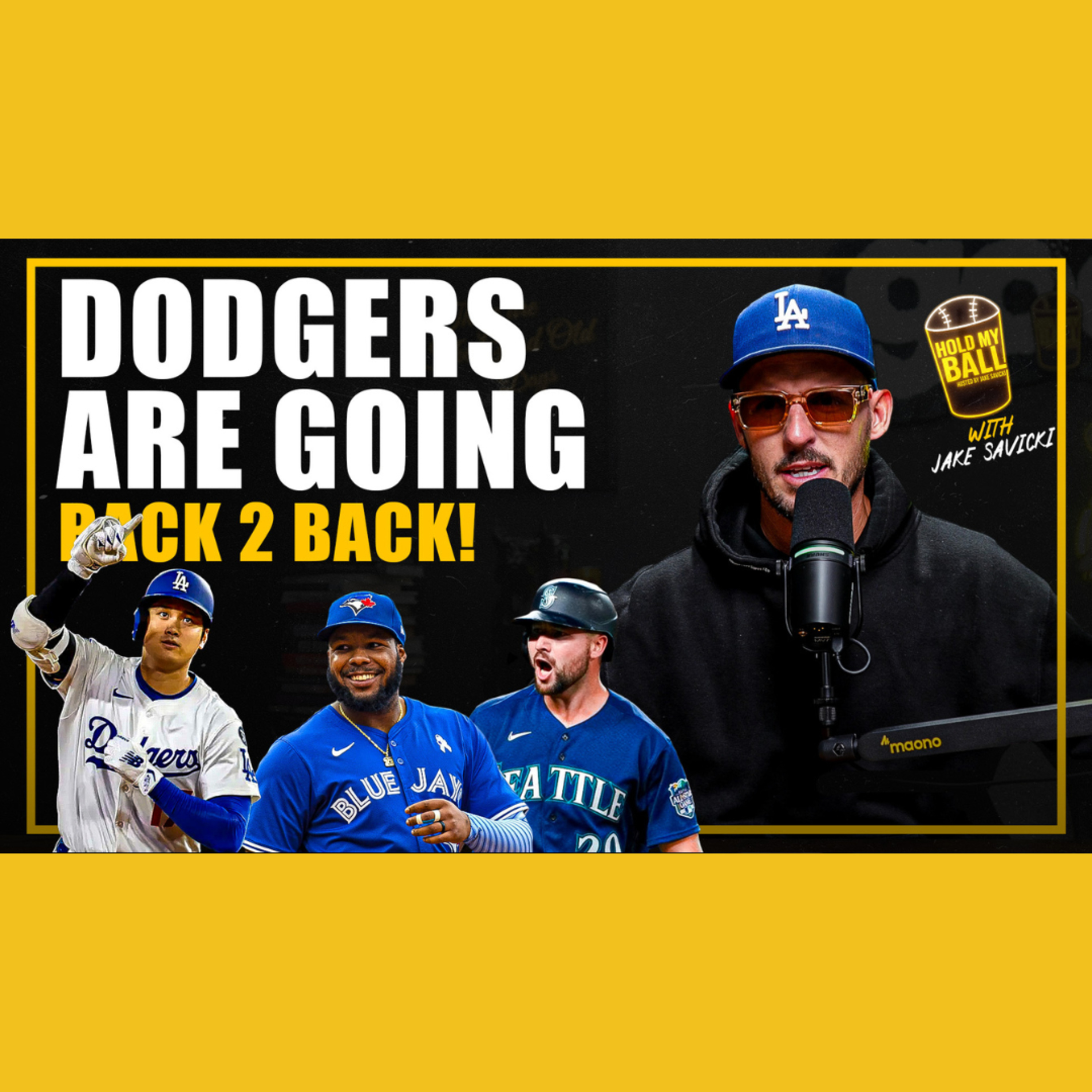 Ohtani Isn't Human! Dodgers are Back in the World Series | Hold My Ball Podcast