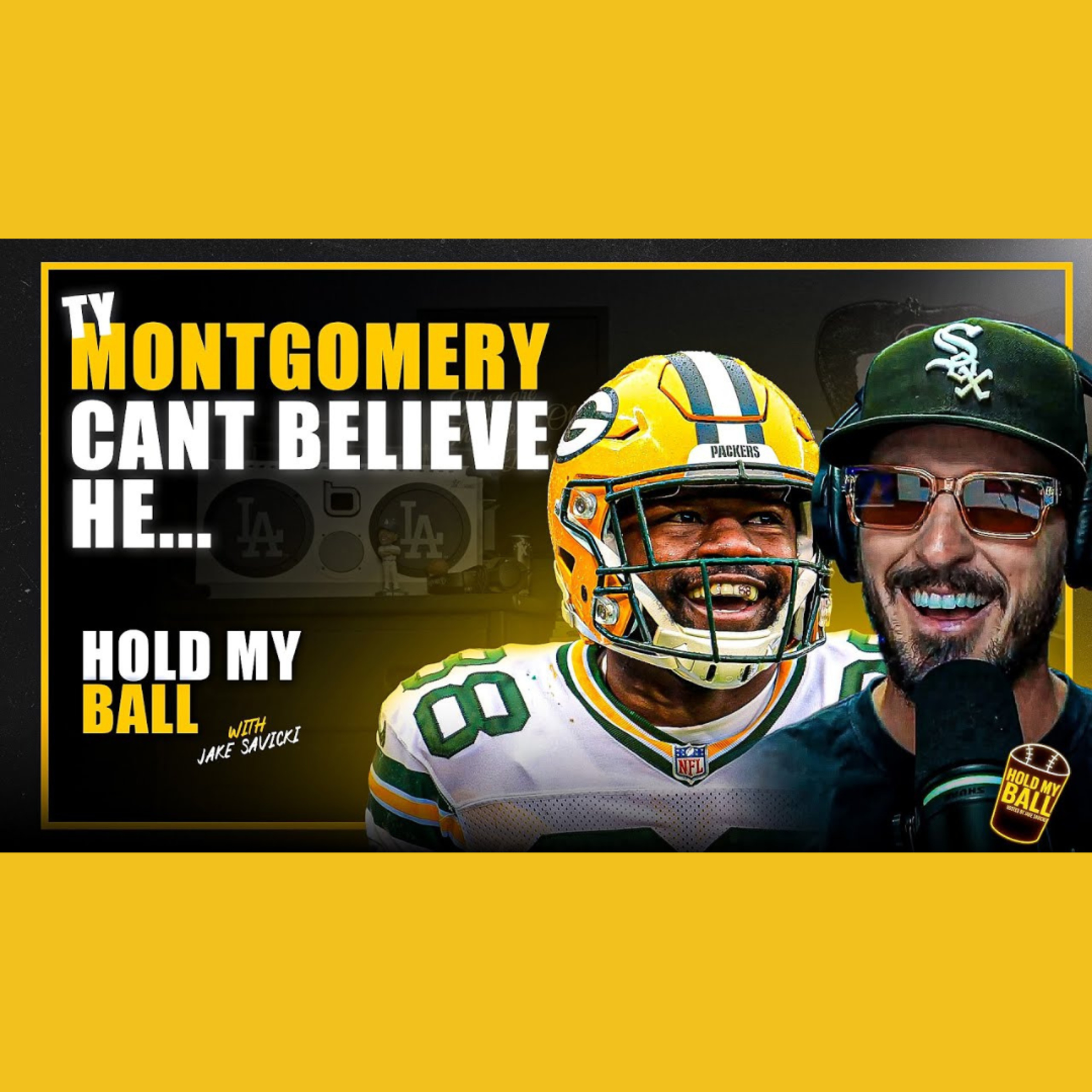 Ty Montgomery Talks Death Threats, Imposter Syndrome, Baseball Career & More | Hold My Ball Podcast