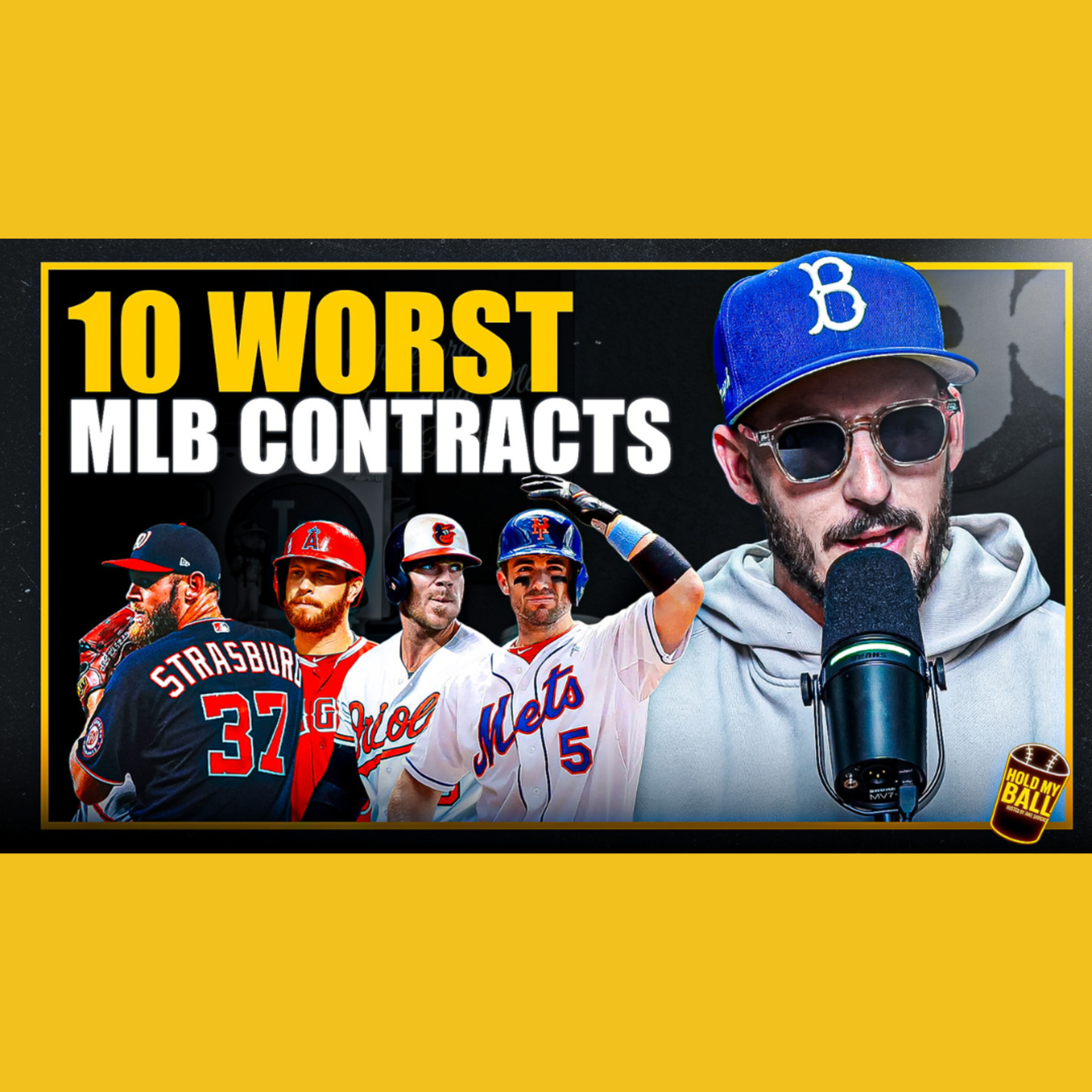 Top Ten Worst MLB Contracts of the 21st Century | Hold My Ball Podcast