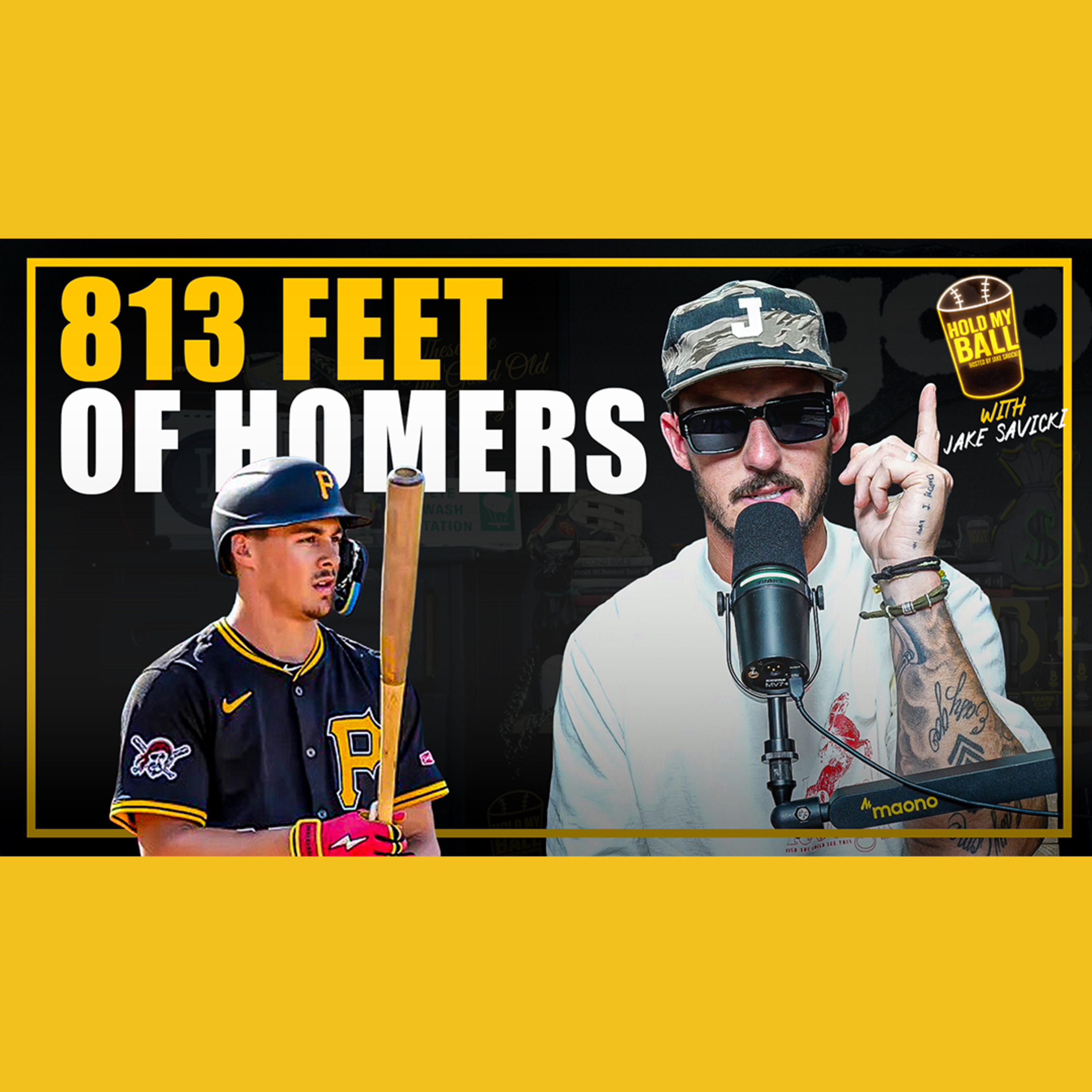 Konnor Griffin Hit 812 Feet of Homeruns | Hold My Ball Podcast
