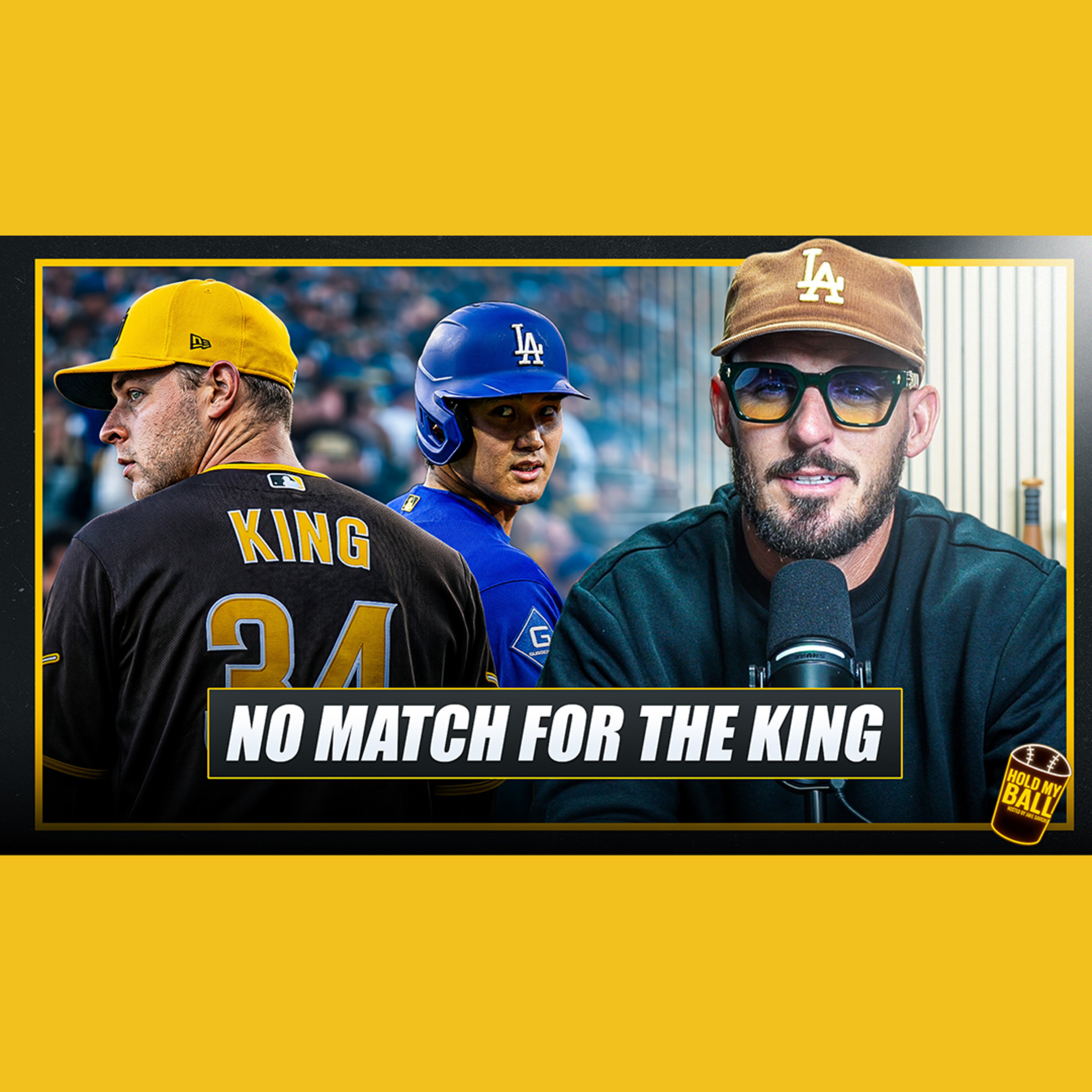 King Dominates Dodgers In Series Opener | Hold My Ball Podcast