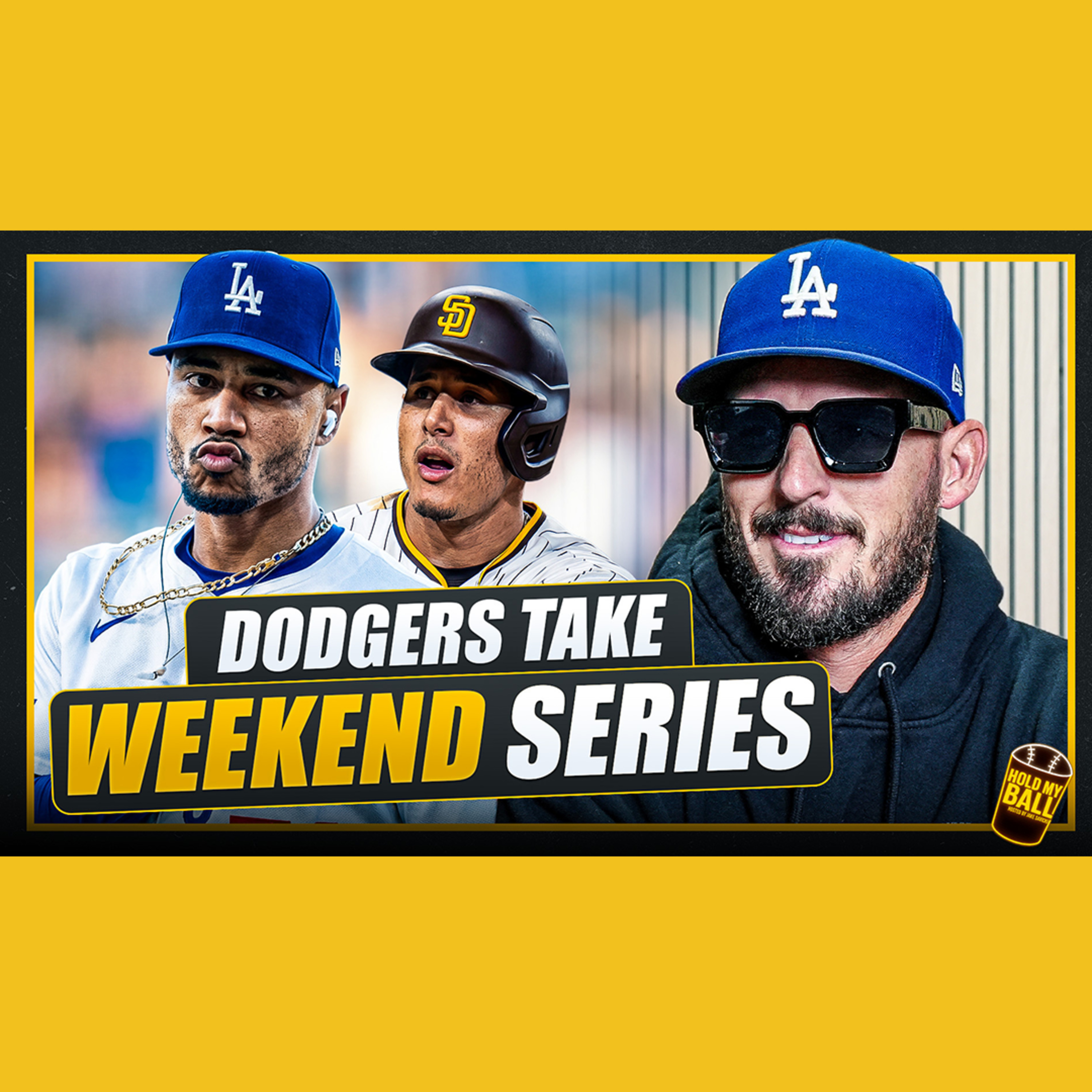The Dodgers Take the Weekend Series from the Padres! | Hold My Ball Podcast
