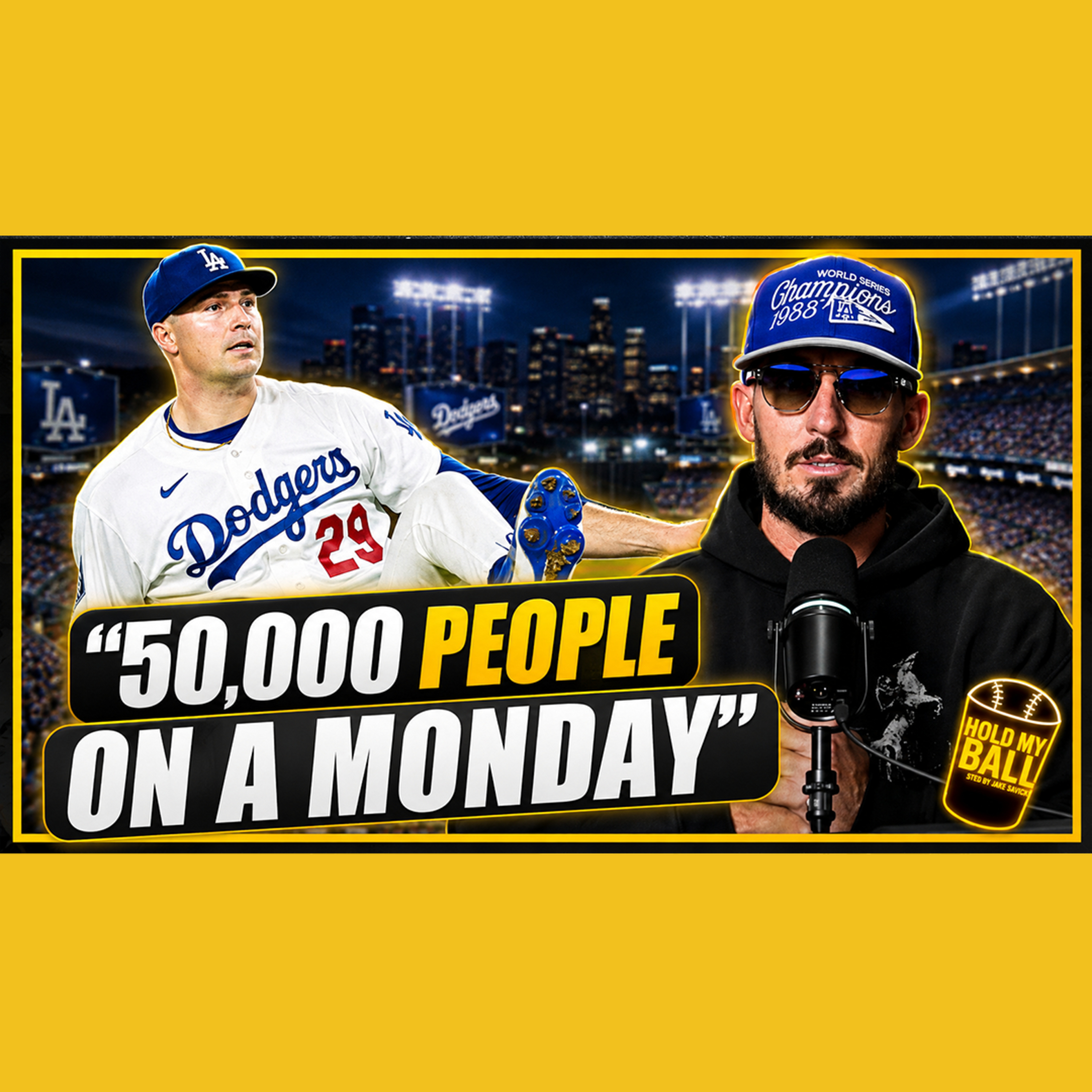 Tarik Skubal Makes His Debut at Dodger Stadium to 50,000 Fans | Hold My Ball Podcast