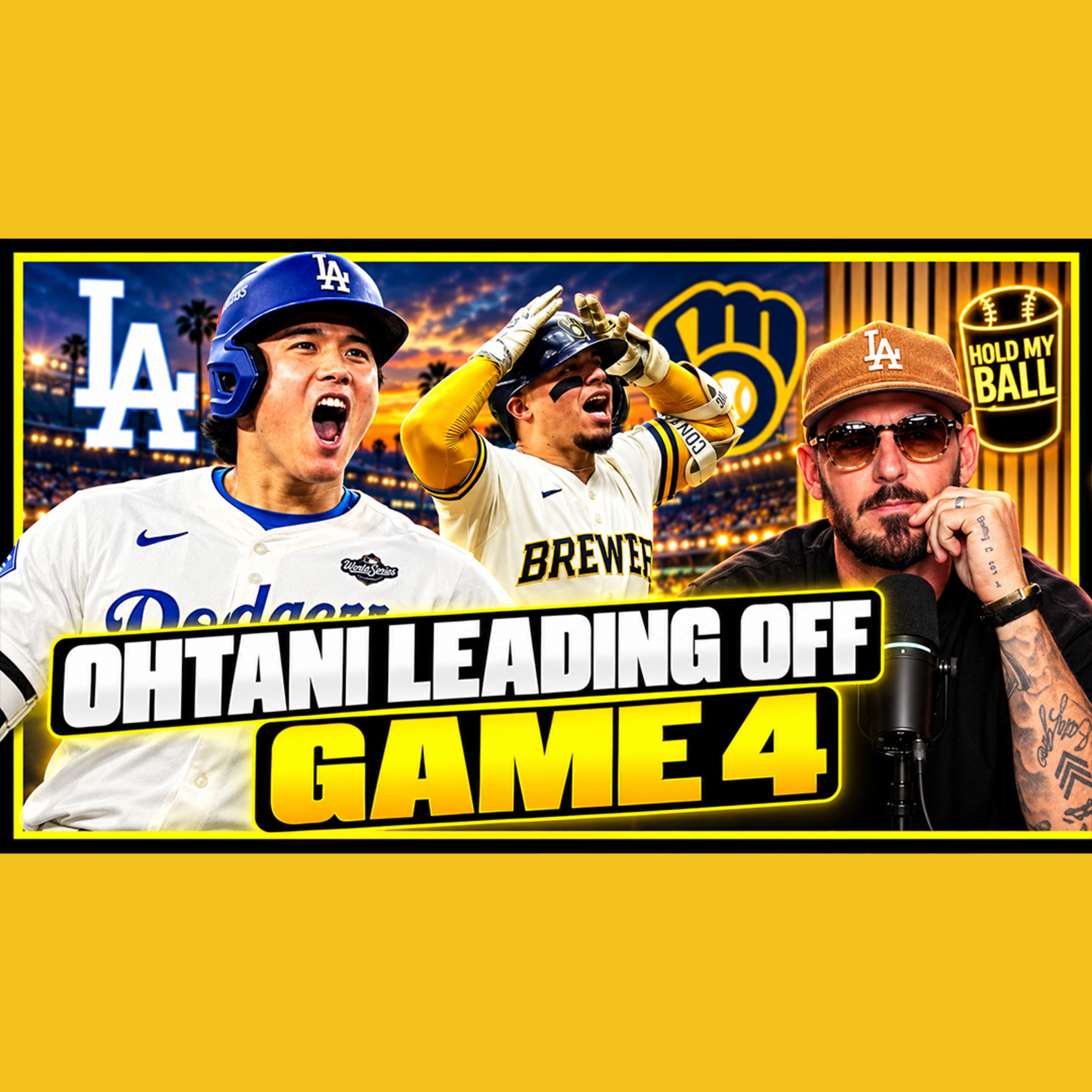 Can the Dodgers' Veterans Win Game 4 to Avoiding an NLCS Sweep? | Hold My Ball Podcast