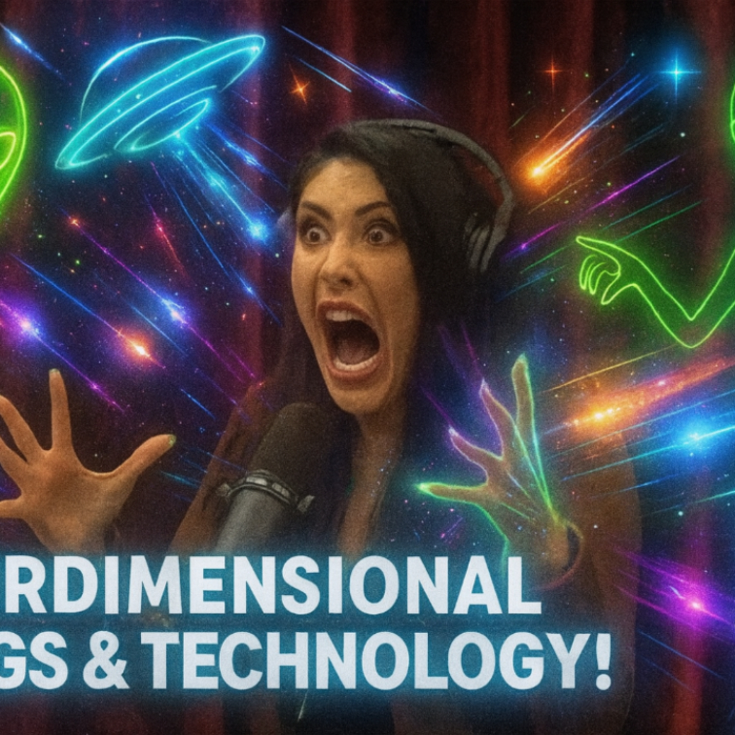 live stream podcast joe rogan anna paulina Out of Space & Time: Are Interdimensional UFOs Falling episode artwork