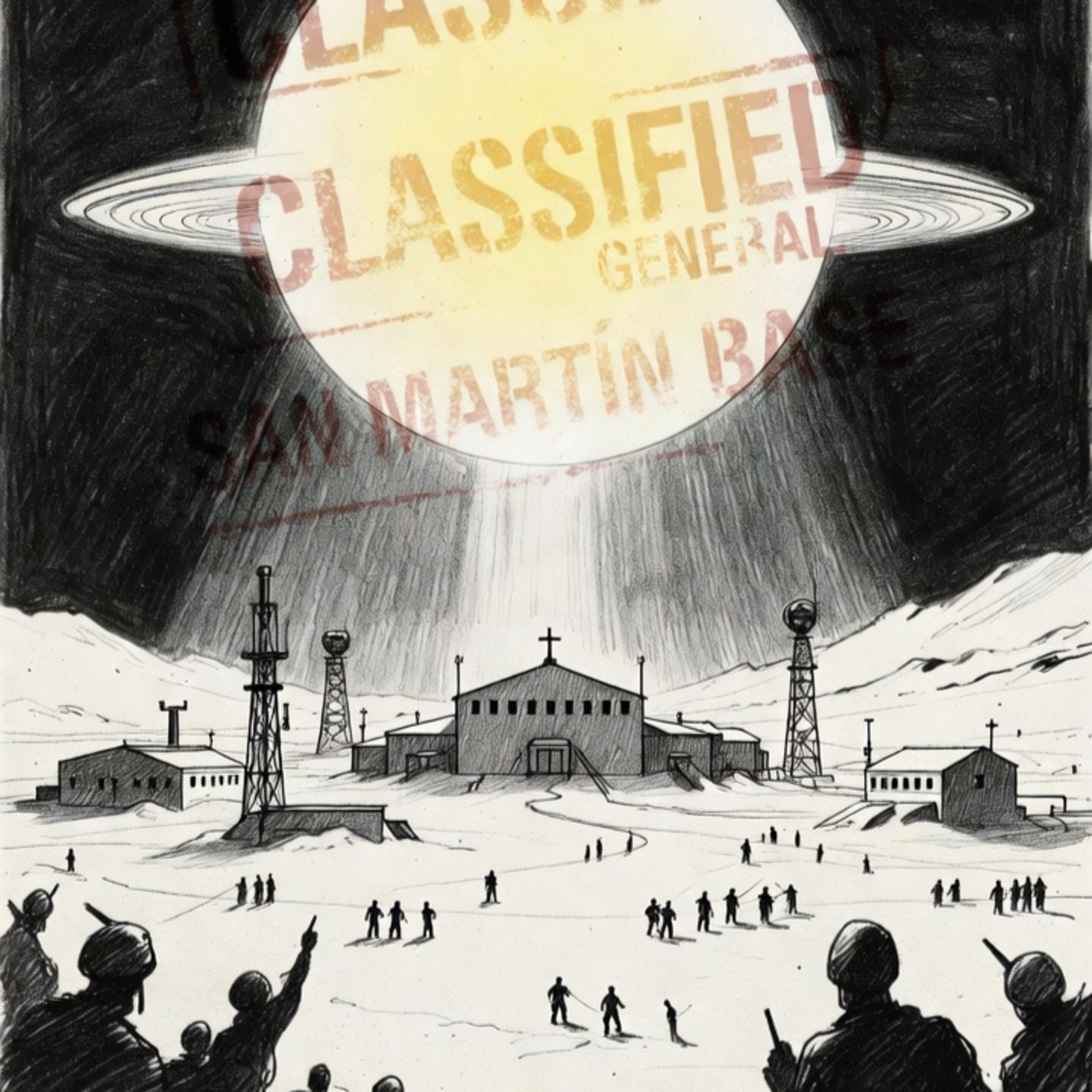 Declassified UFO files reveal giant glowing sphere over military base that's been hidden for 35 years" episode artwork