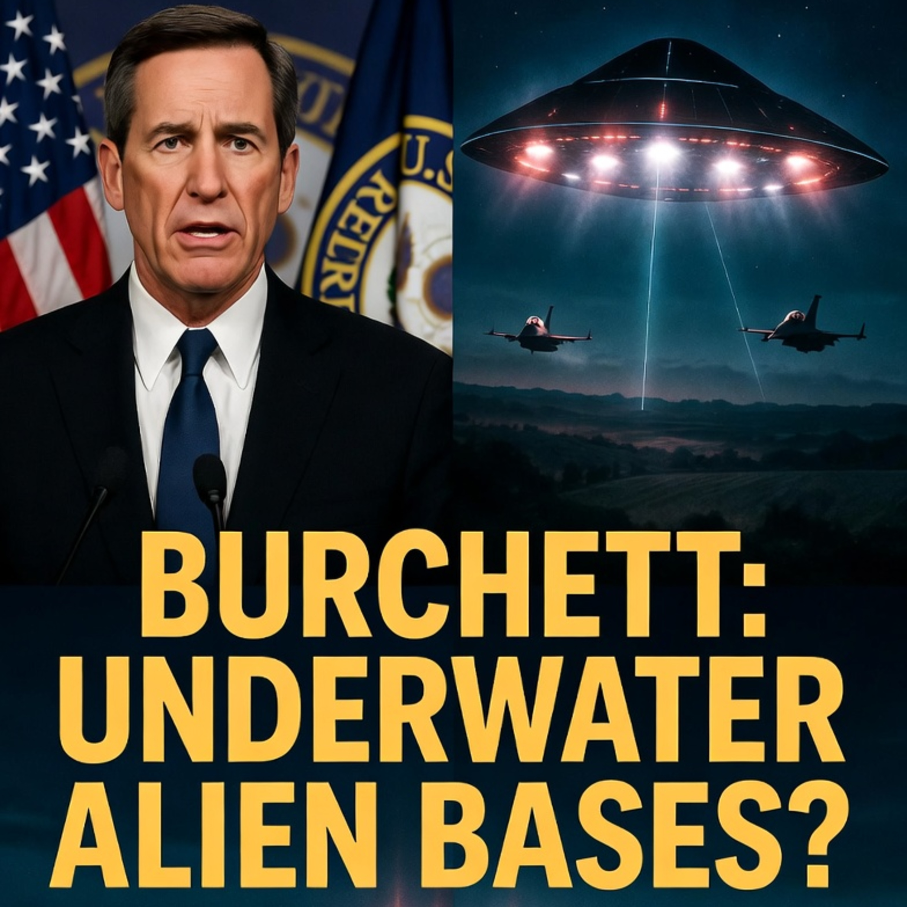 Congressman Burchett Drops Bombshell on Underwater Alien Bases + The Incredible Belgium UFO Wave (13,500 Witnesses! episode artwork