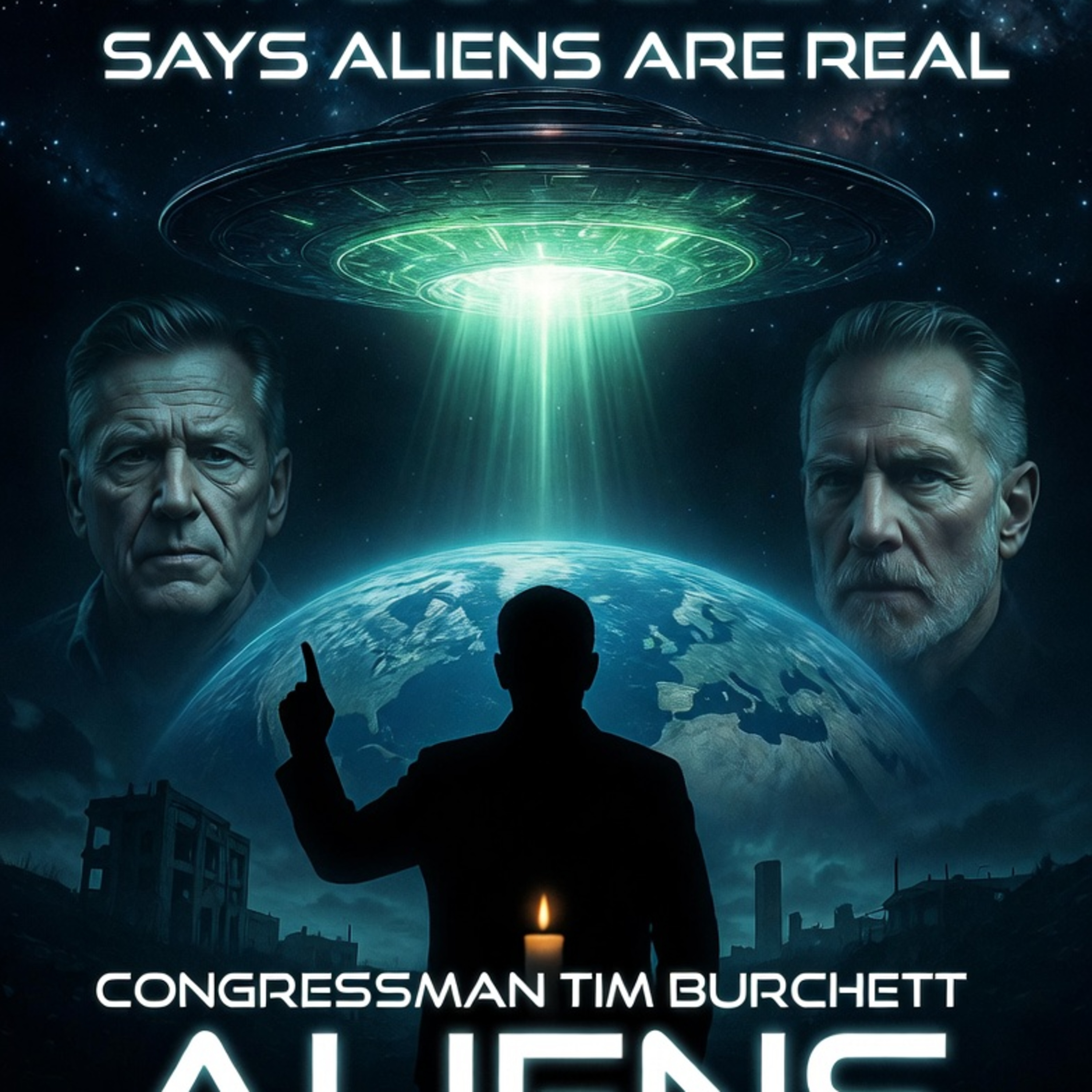 livestream Tim Burchett Says Aliens Are Real + Nick Pope Passed?, Lue Elizondo Recovery Diary, Chris Bledsoe NASA Bombshell & Google Earth Mysteries episode artwork