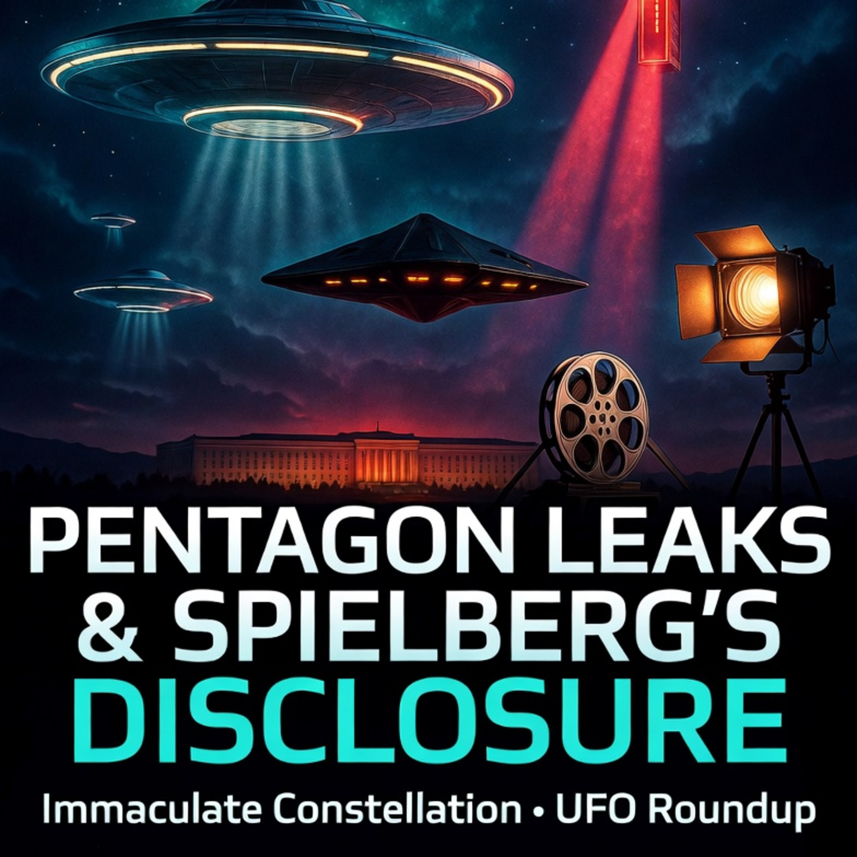 S2E55: Pentagon UFO Leaks, Spielberg’s Disclosure Movie & Explosive Sightings Roundup episode artwork